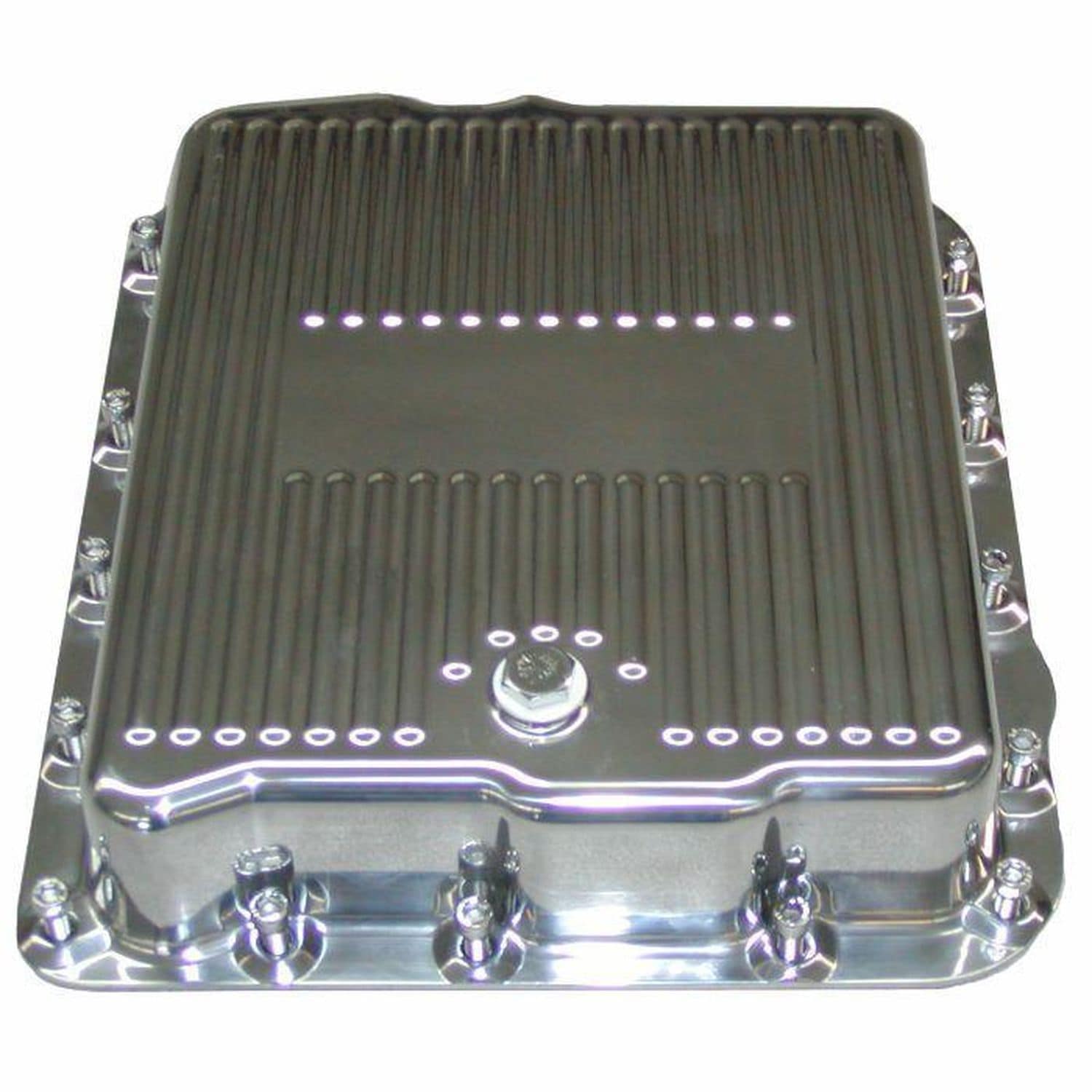 TCI Auto Stock Depth Polished Die-Cast Aluminum Pan for GM 700-R4