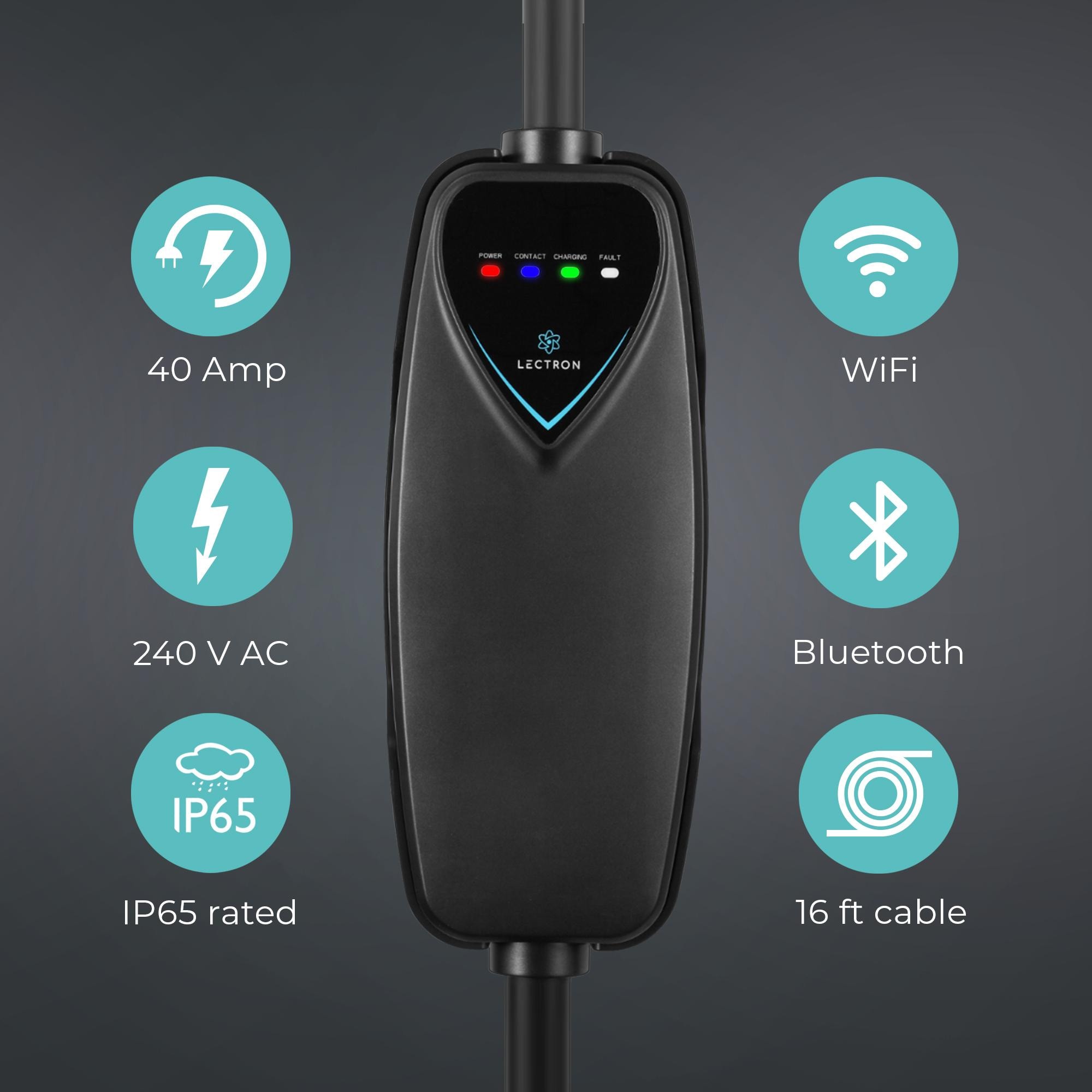 Lectron Tesla V-BOX Pro 48A EV L2 Charging Station