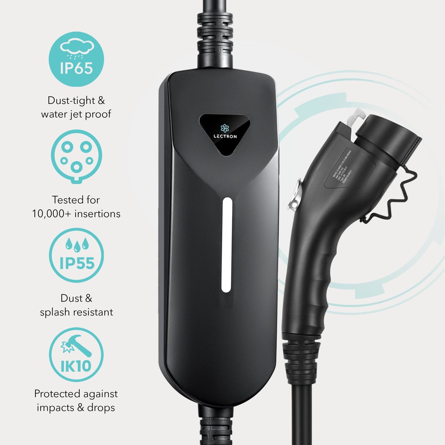 Lectron EV Charging Station LECJ17721240A | AutoZone