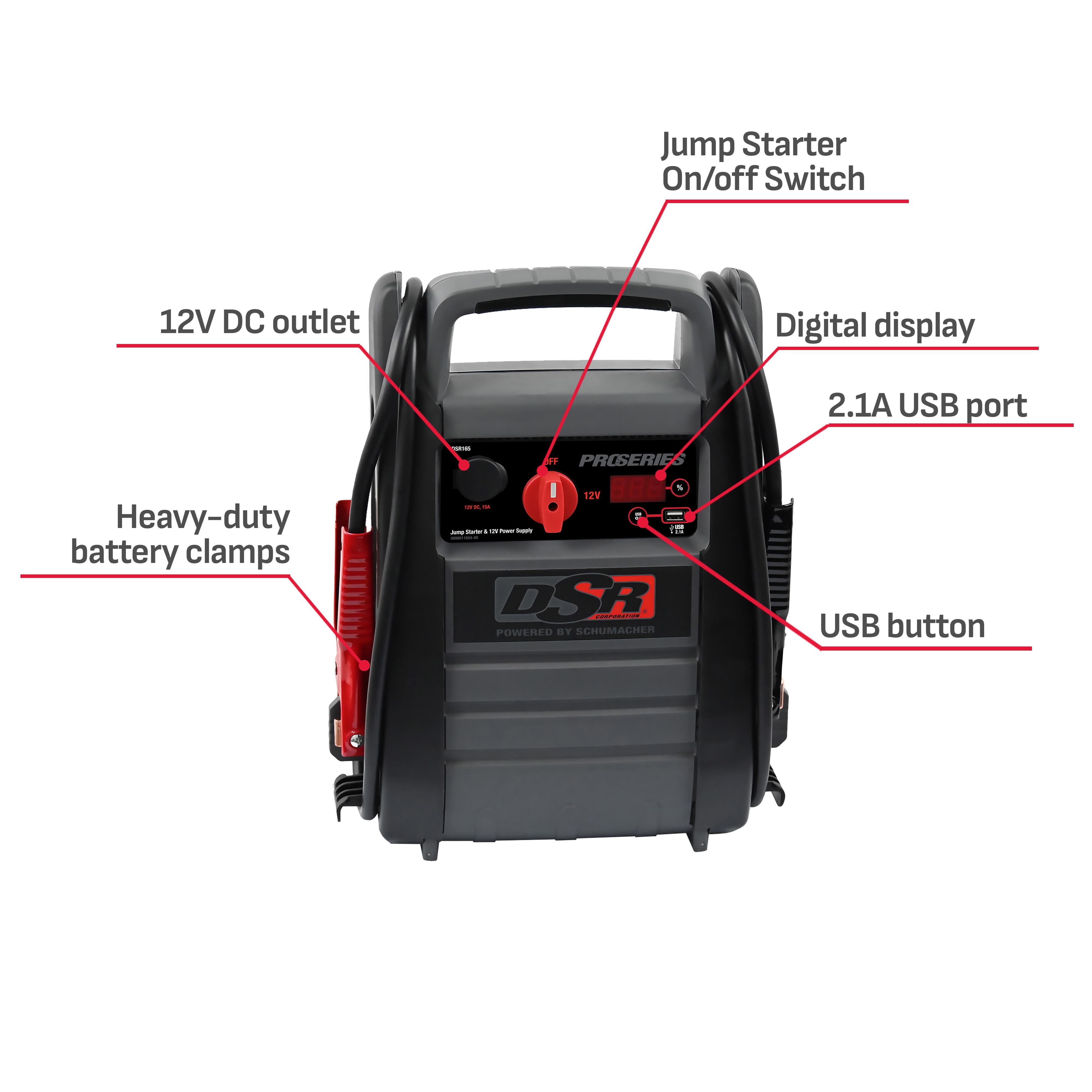 DSR ProSeries Portable Power Station DSR165 | AutoZone