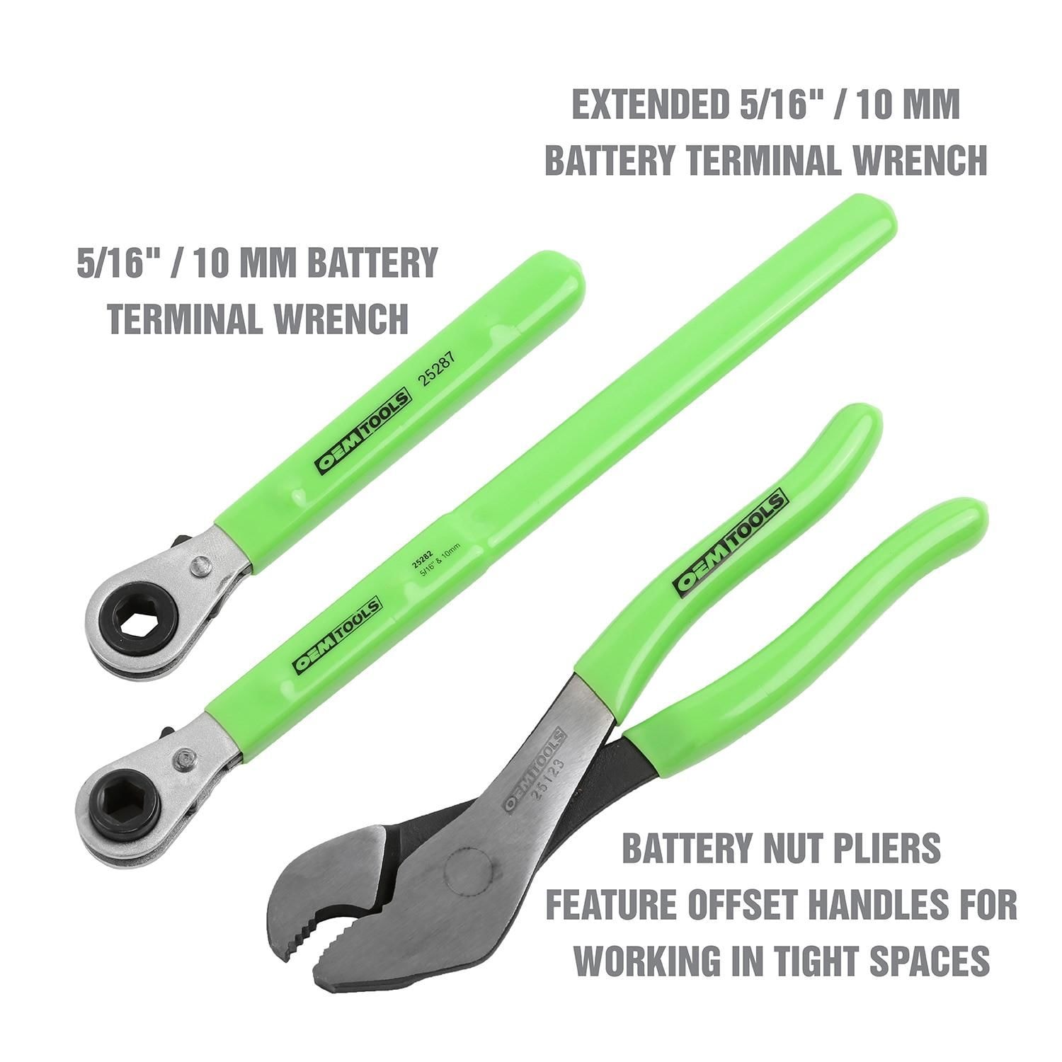 OEMTOOLS Battery Service Kit, 6 Piece for Cadillac Escalade