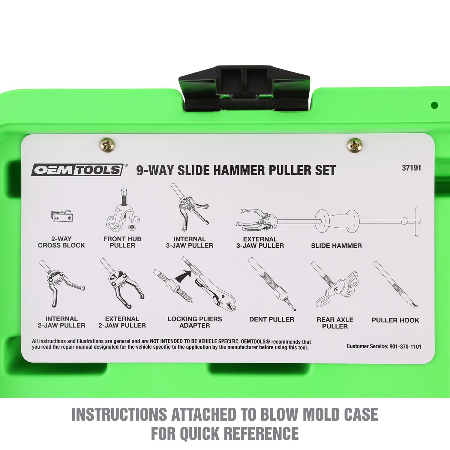 OEMTOOLS 9 Way Slide Hammer Puller | AutoZone