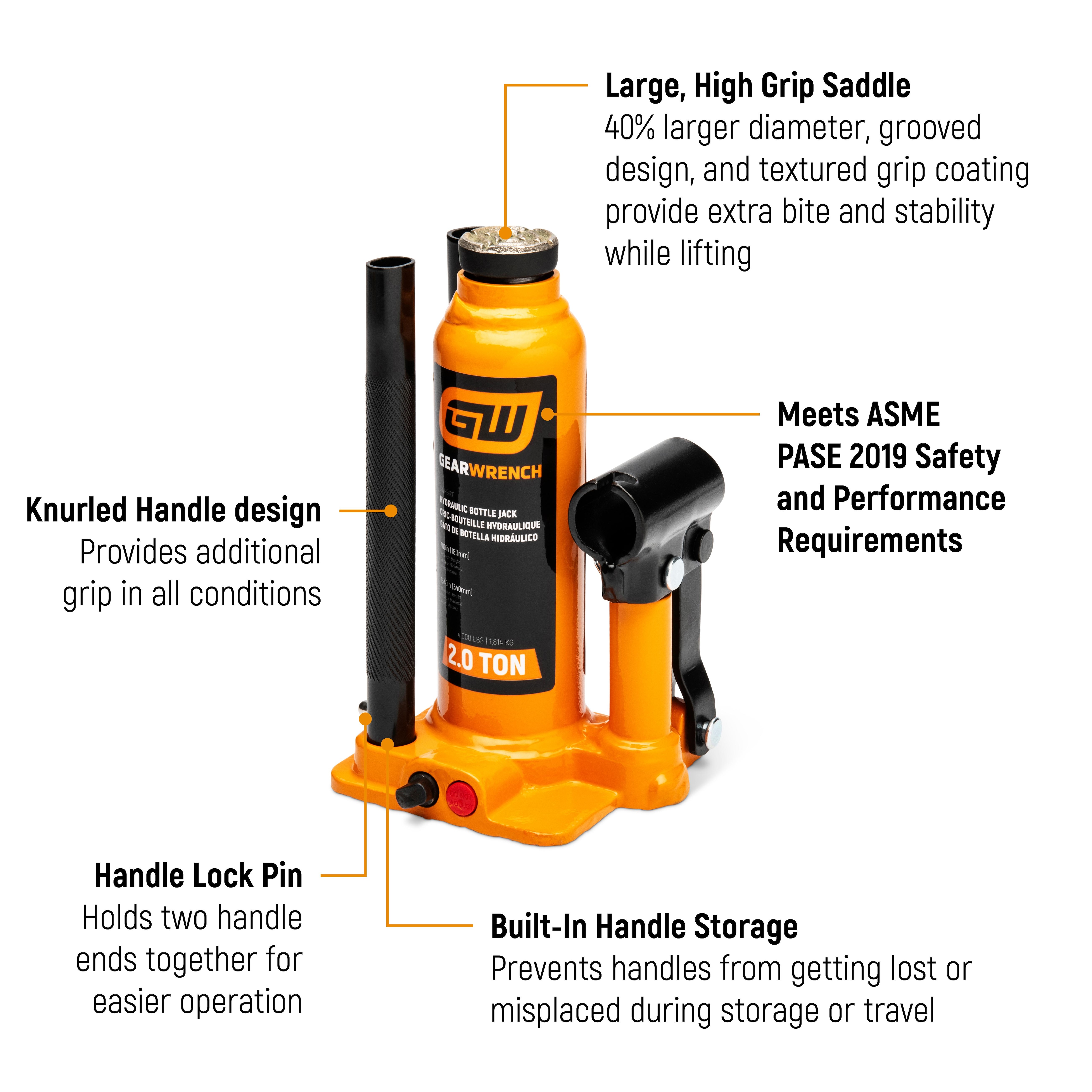 Gearwrench Bottle Jack | AutoZone