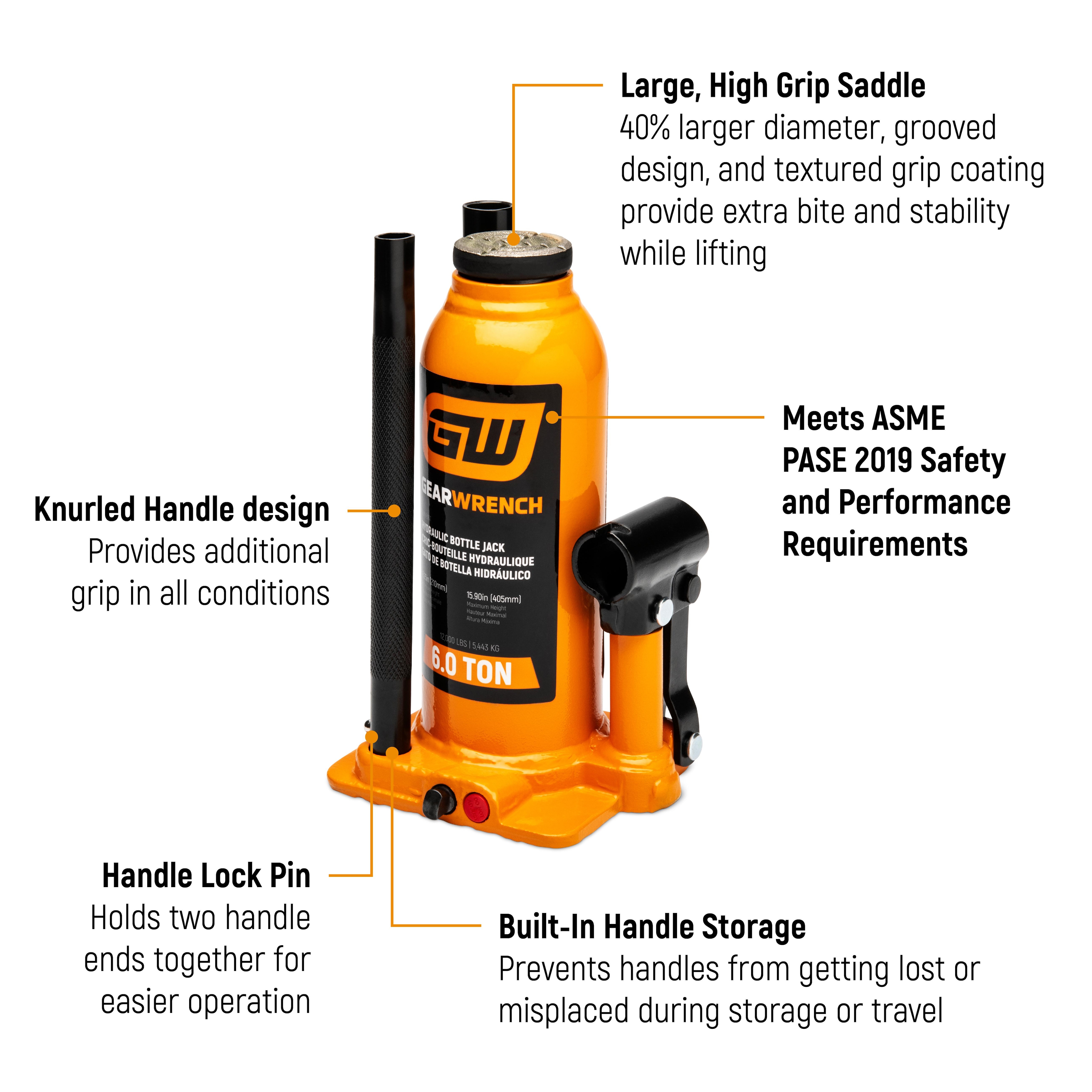Gearwrench Bottle Jack | AutoZone