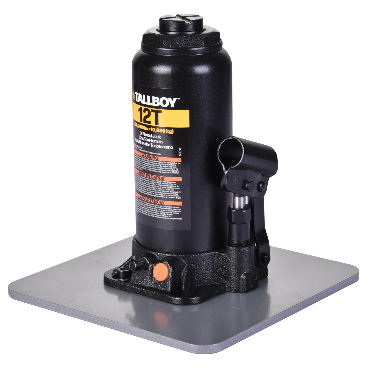 Power Mountain 12 Ton Bottle Jack | AutoZone