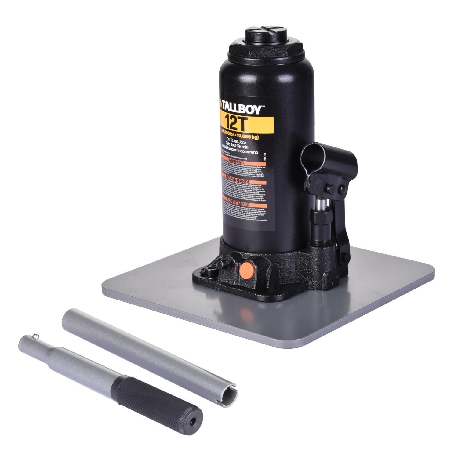 Power Mountain 12 Ton Bottle Jack | AutoZone