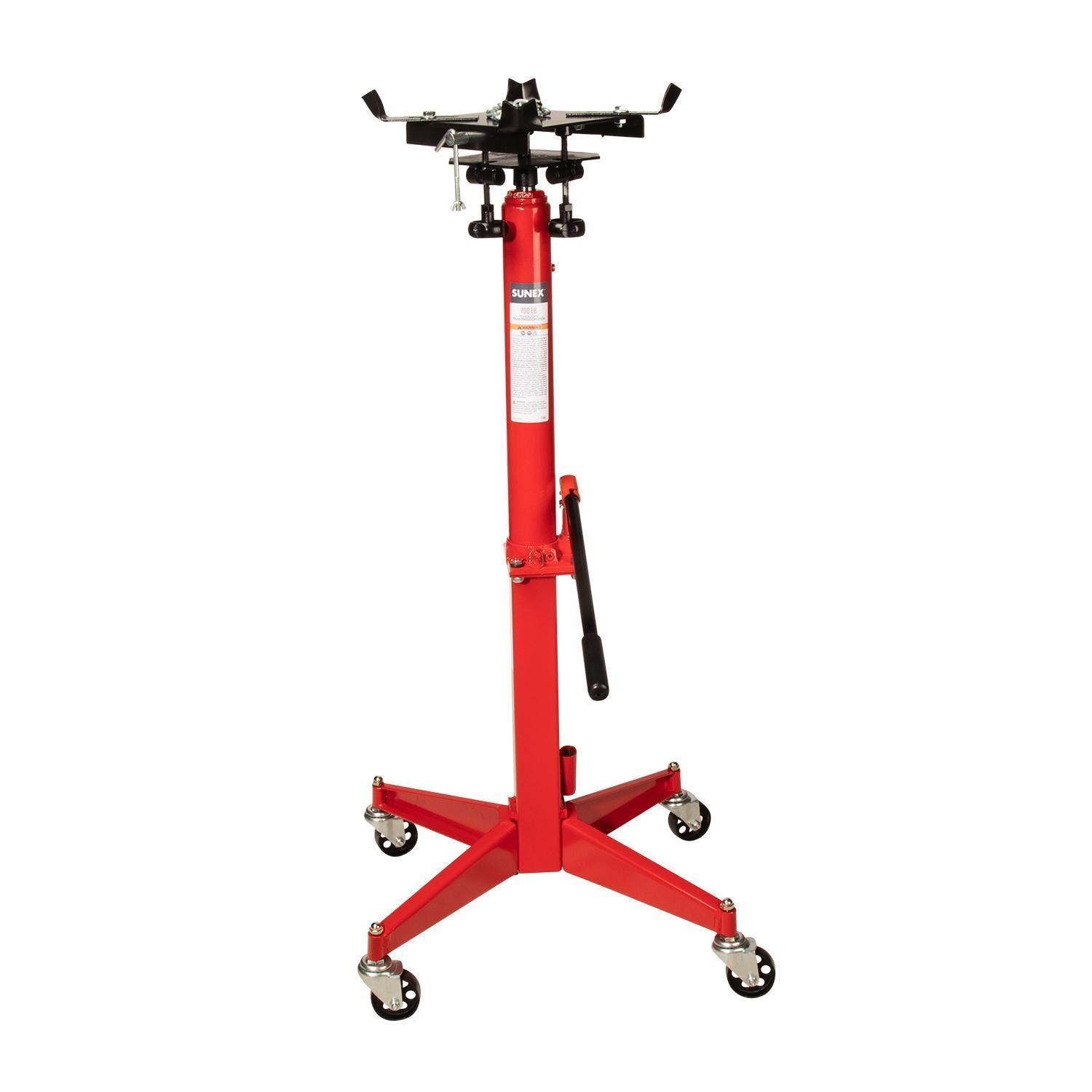 Sunex 700lbs Heavy Duty Pedestal Telescopic Transmission Jack
