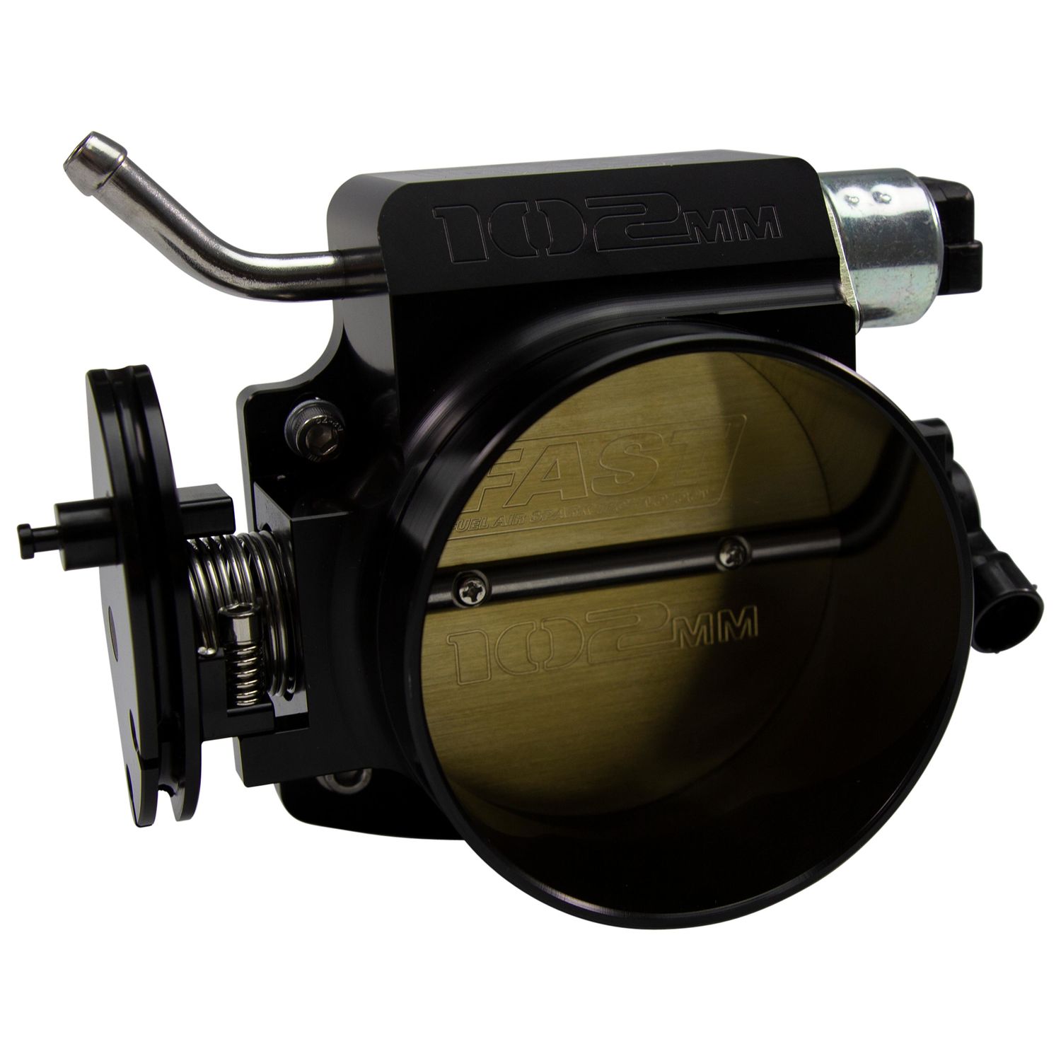 FAST Big Mouth 102mm Black Throttle Body for GM LS with TPS and