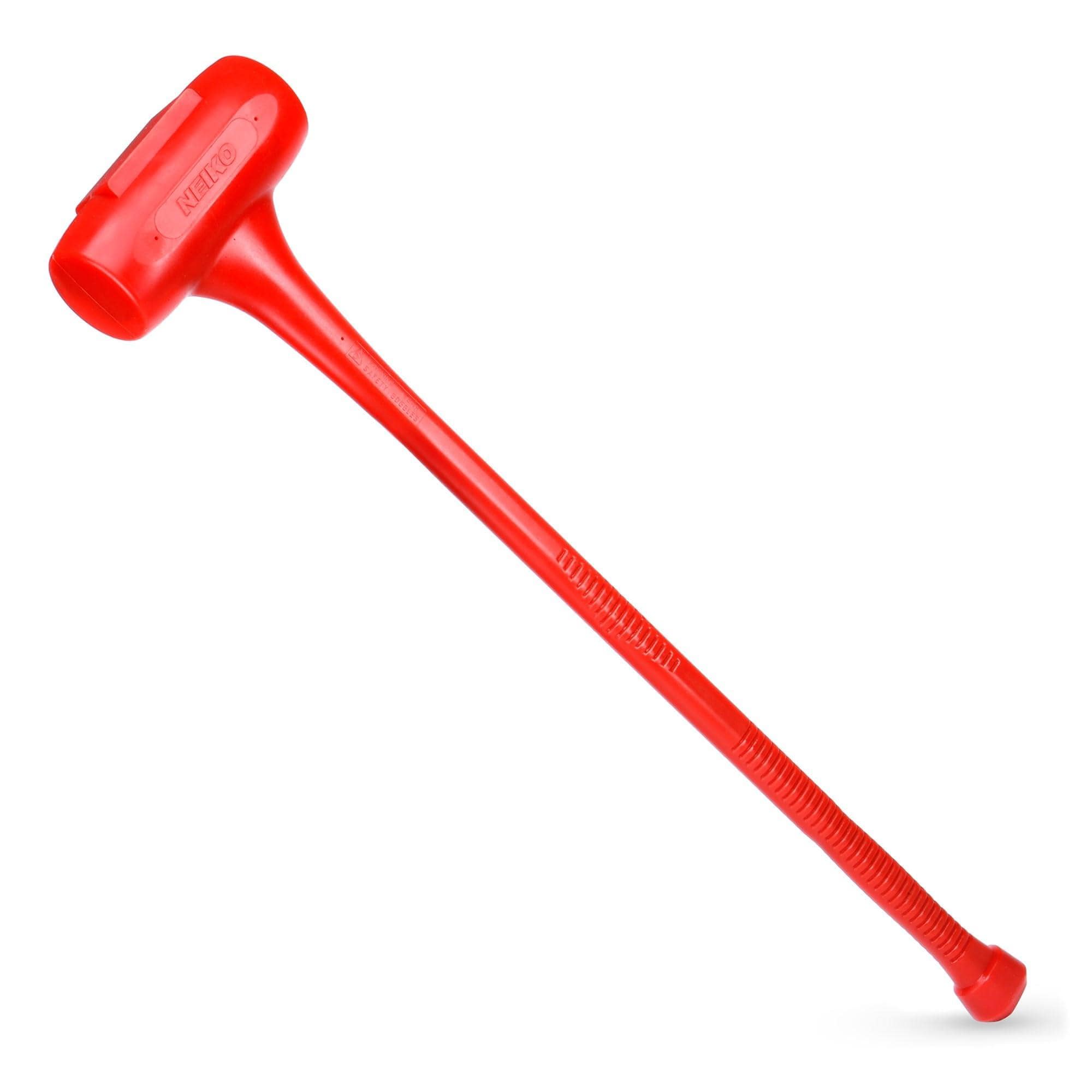 NEIKO 12lbs 36-1/2in Long, Red, Unibody, 1 Piece Steel Core, 3in