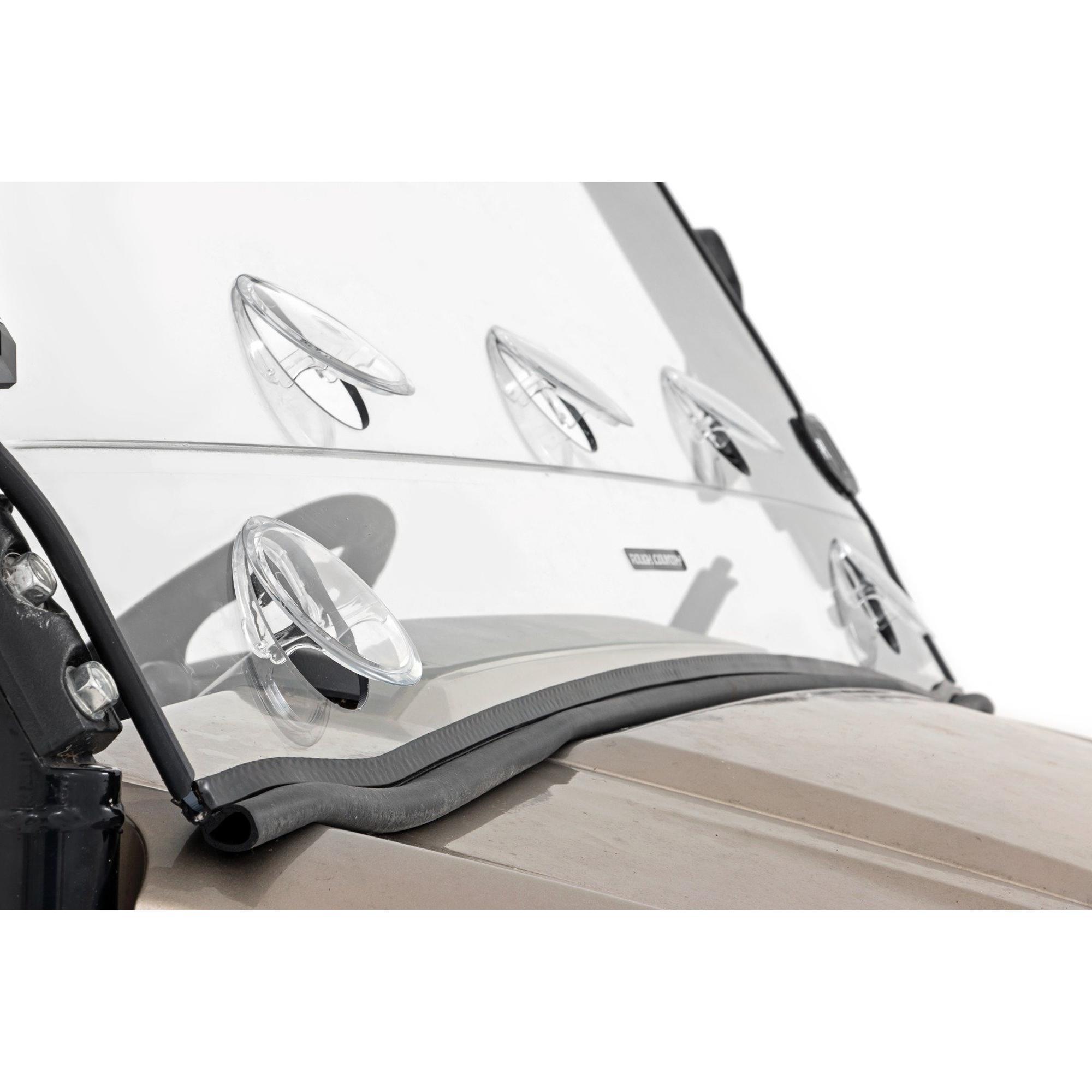 Rough Country Scratch Resistant Vented Full Windshield for