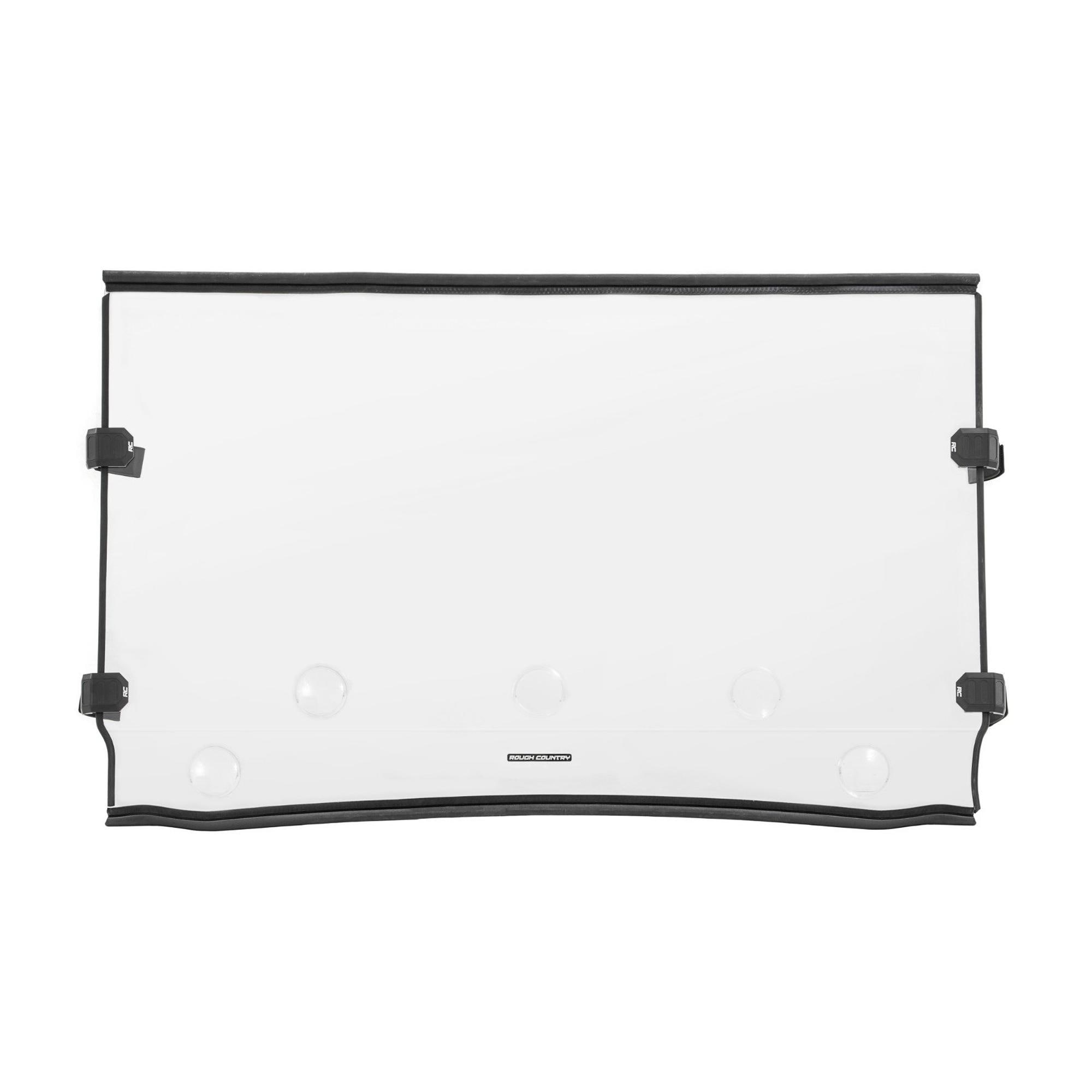 Rough Country Scratch Resistant Vented Full Windshield for