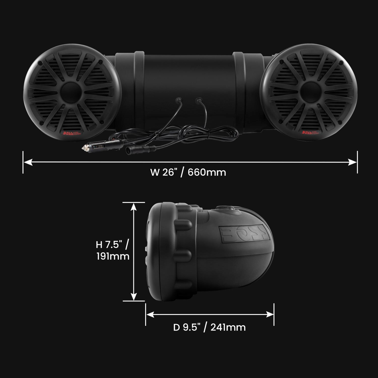 Boss Audio System ATV25B | AutoZone