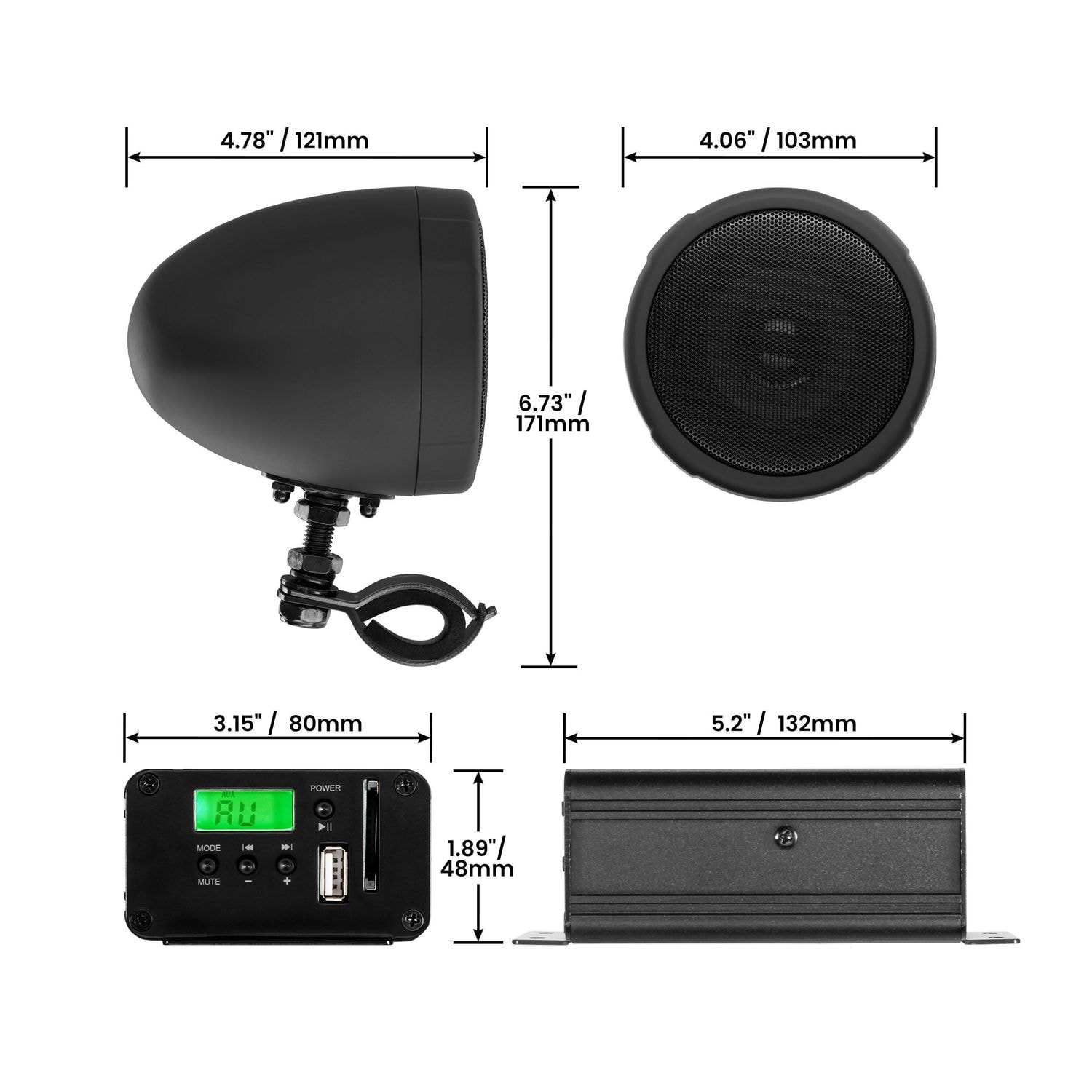 Boss Audio System MCBK520B | AutoZone
