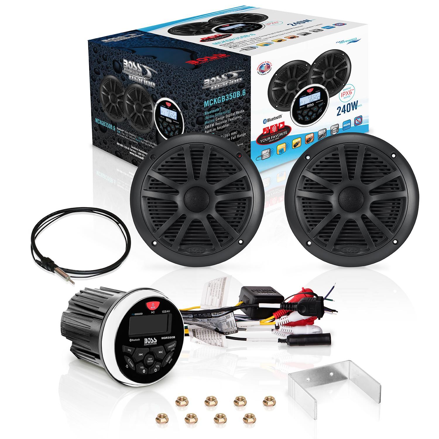 Boss Audio System MCKGB350B.6 | AutoZone