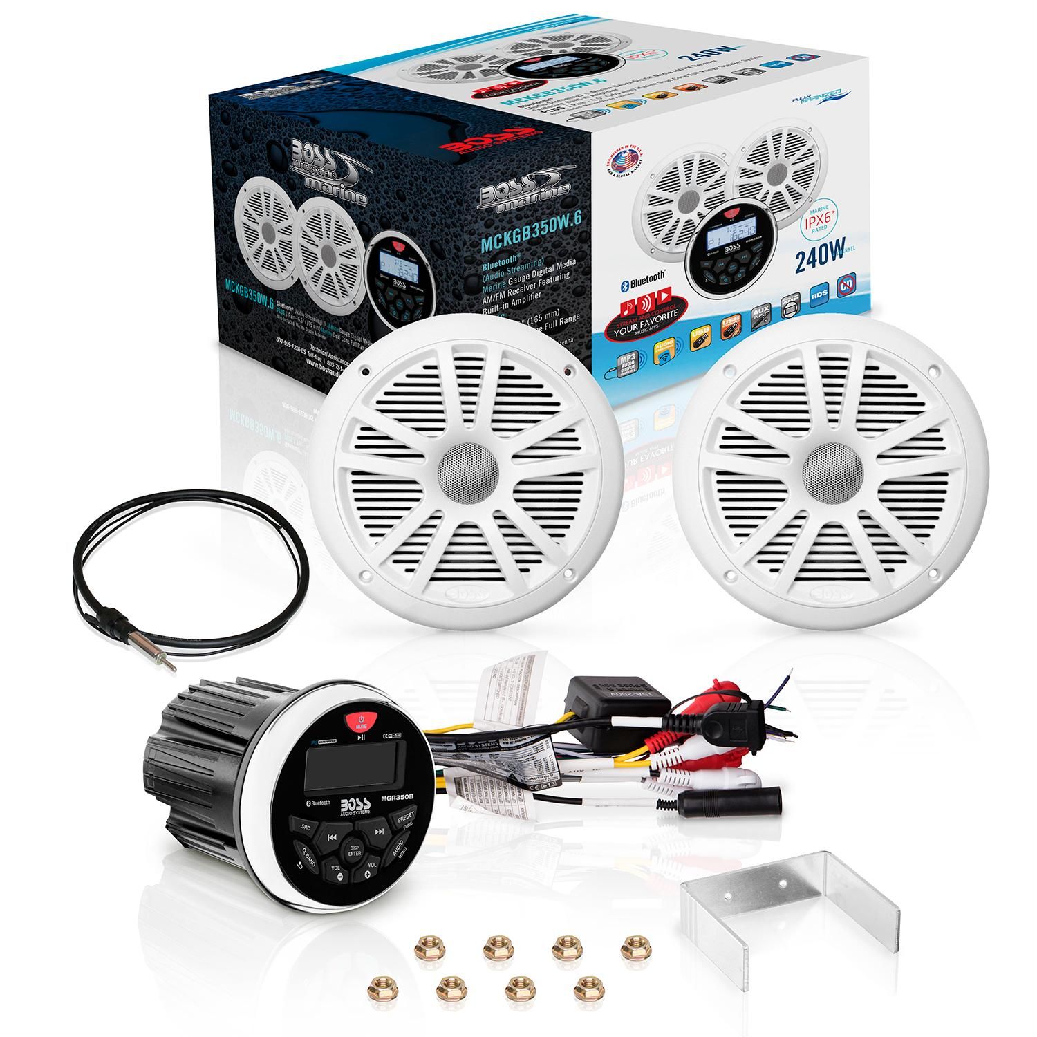 Boss Audio System MCKGB350W.6 | AutoZone