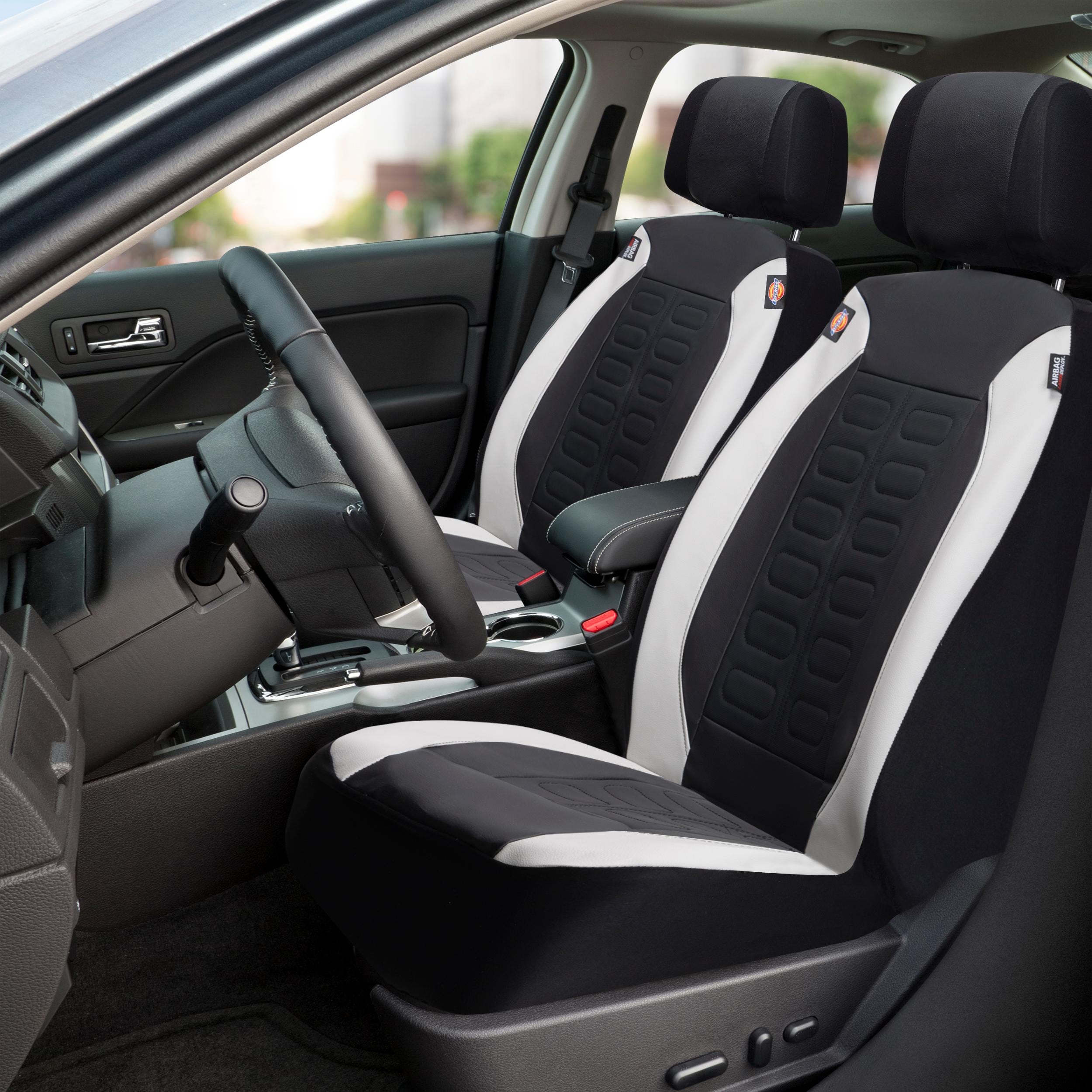 Pvc Seat Cover Dickies Black PVC Seat Cover Set | AutoZone