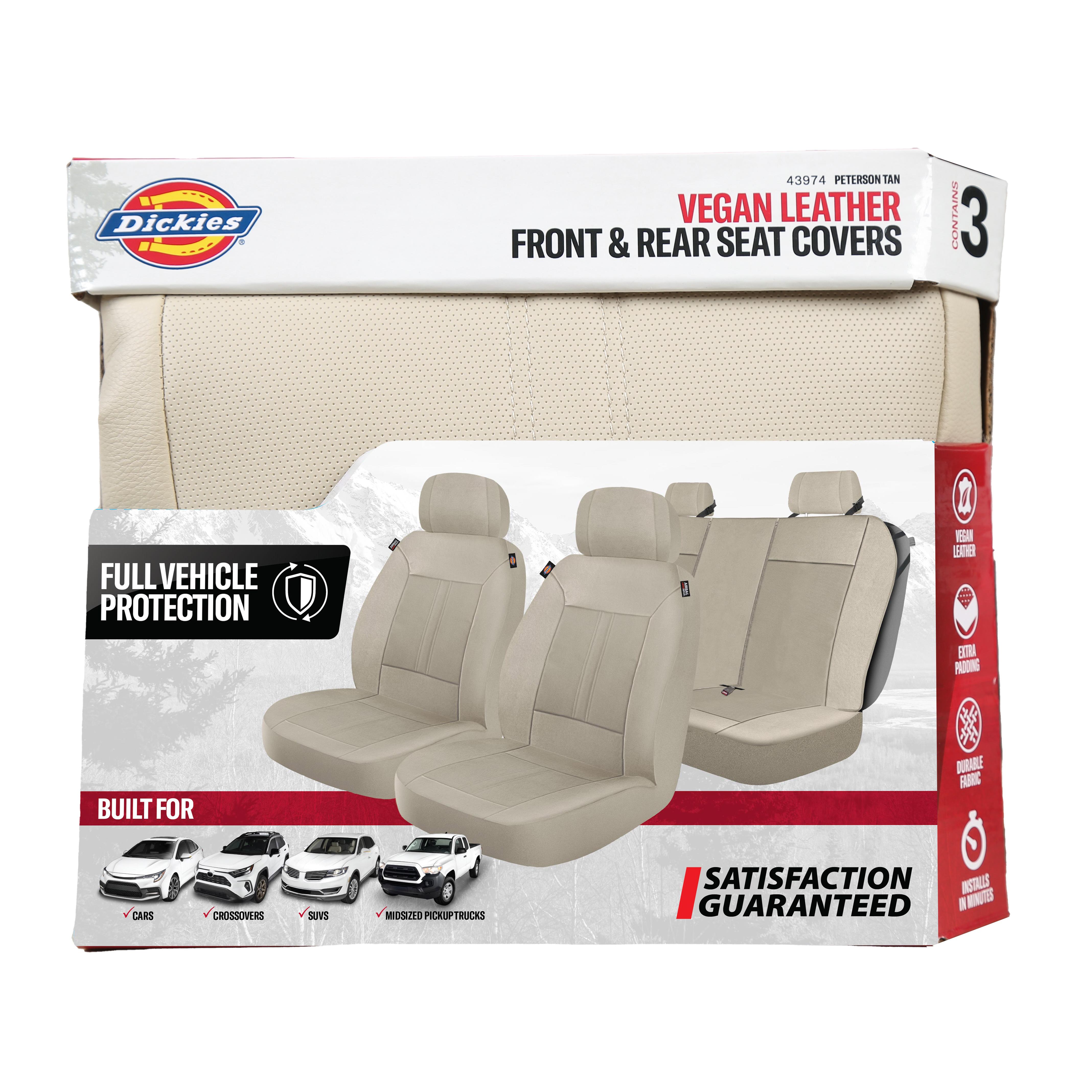Pvc Seat Cover Dickies Tan PVC Seat Cover Set | AutoZone