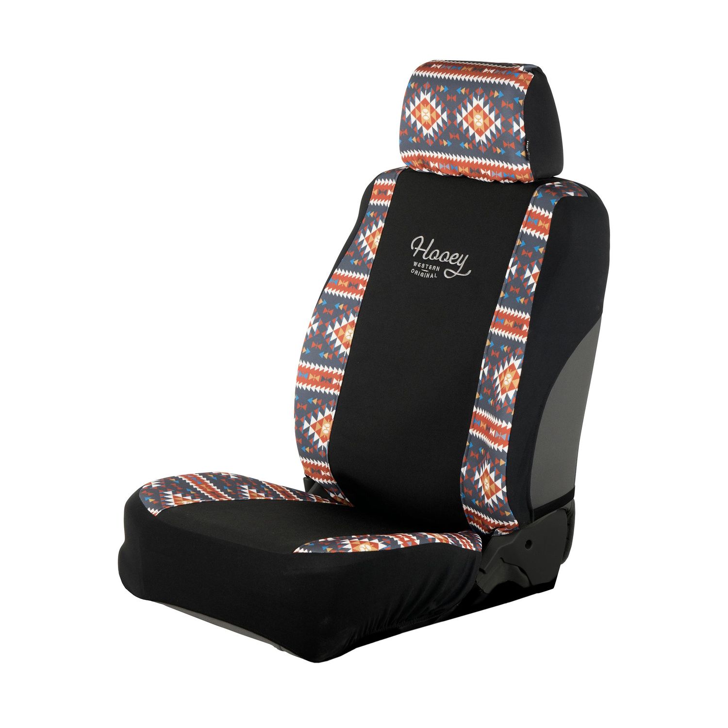 Hooey Signature Automotive Black Tucson Aztec Low Back, Riggin Seat ...