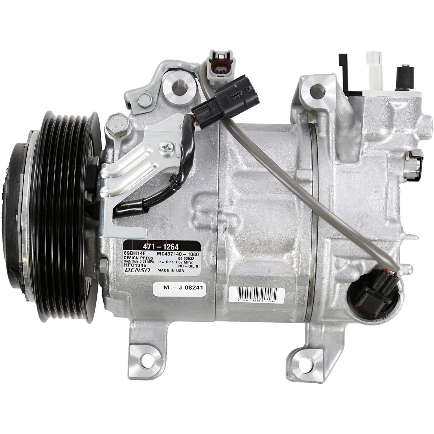 DENSO New A/C Compressor With Clutch 471-1264 | AutoZone