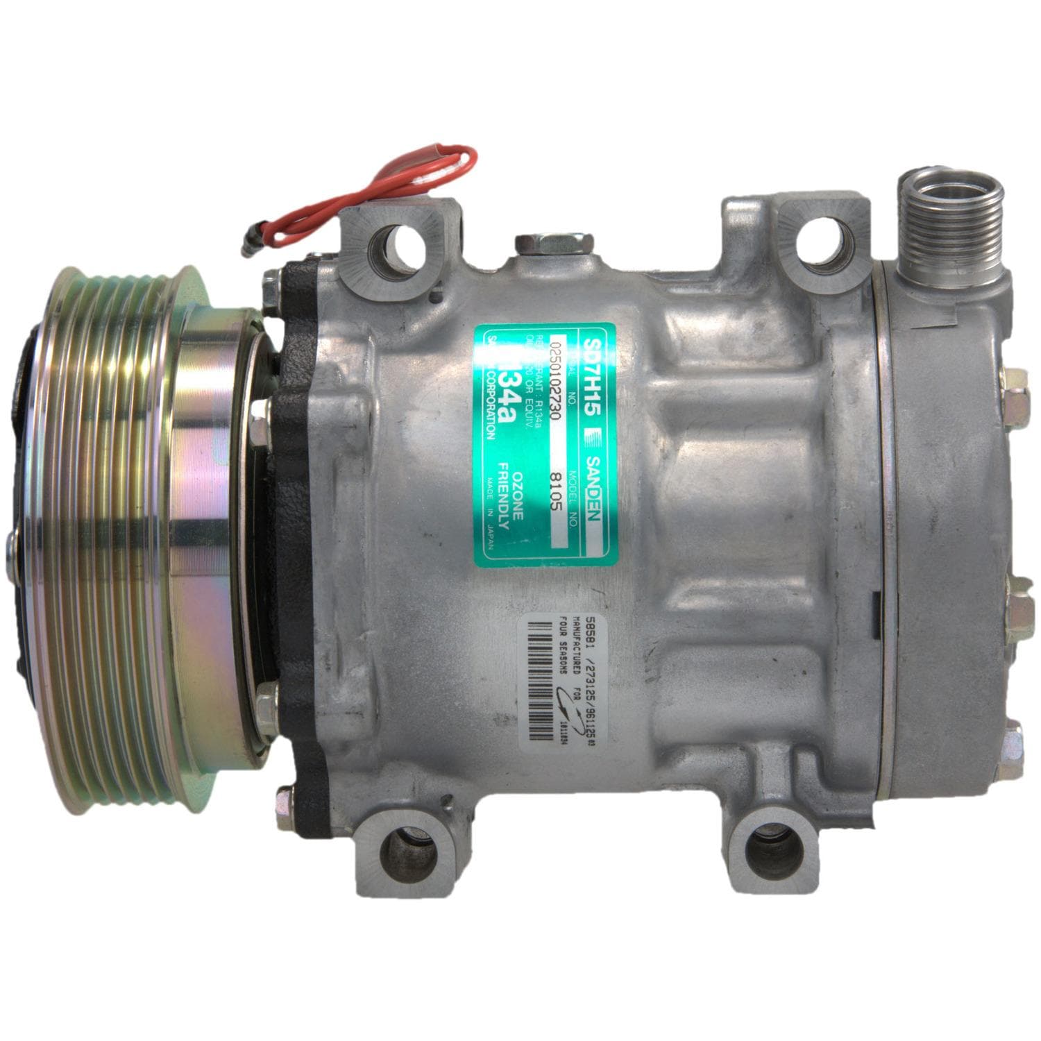 Four Seasons New A/C Compressor With Clutch 58581 | AutoZone