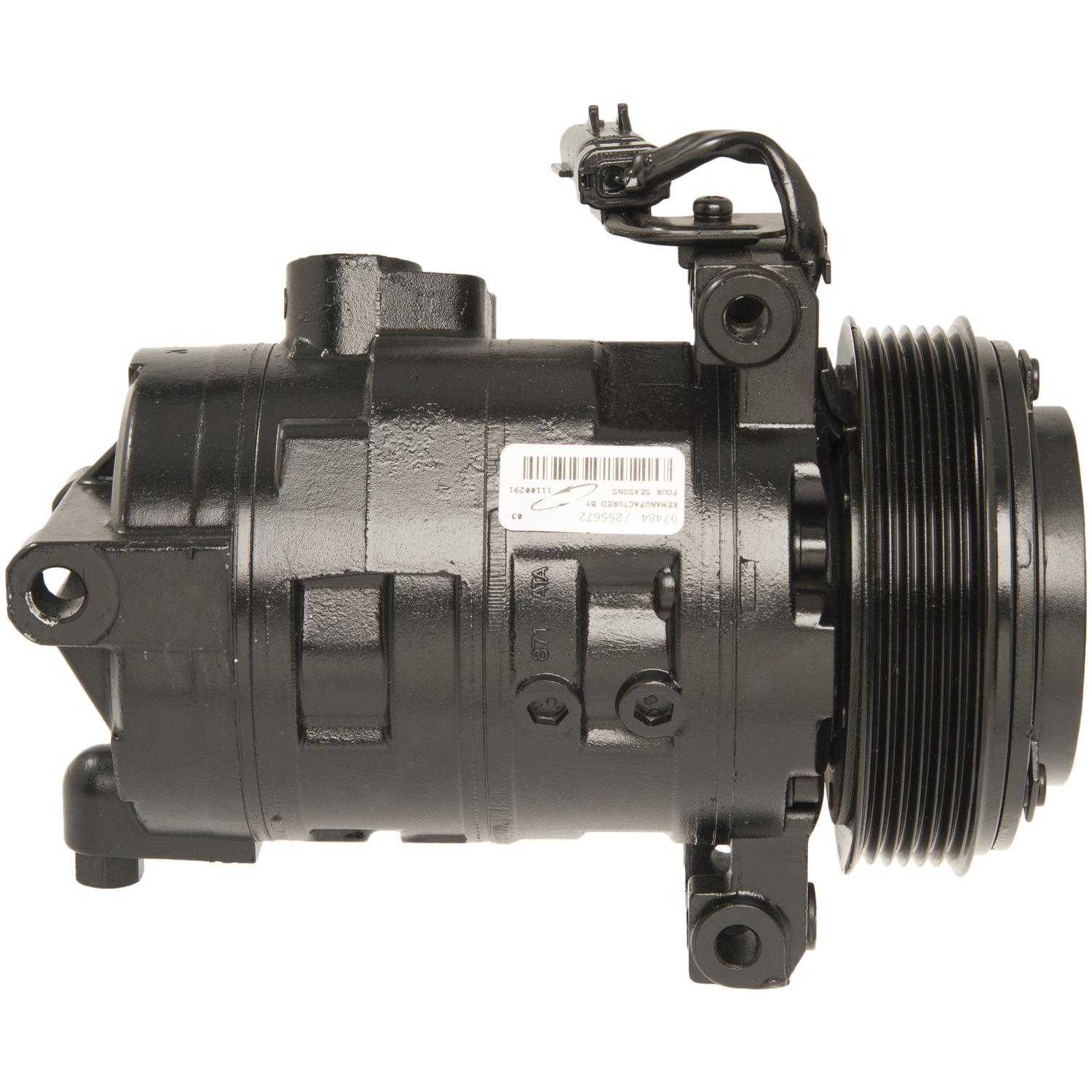 Four Seasons Remanufactured A/C Compressor With Clutch 97484