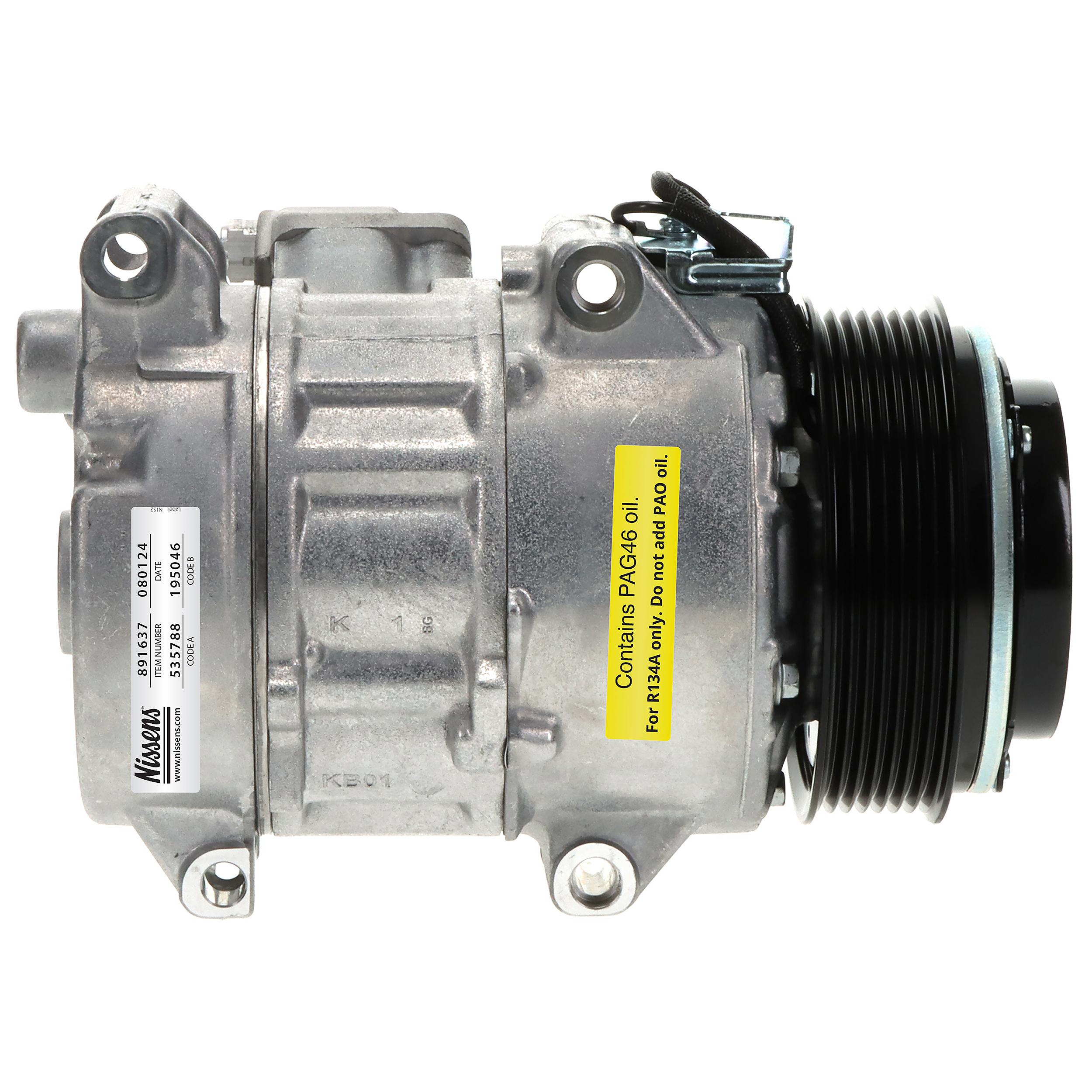 Nissens A/C Compressor 891637 | AutoZone