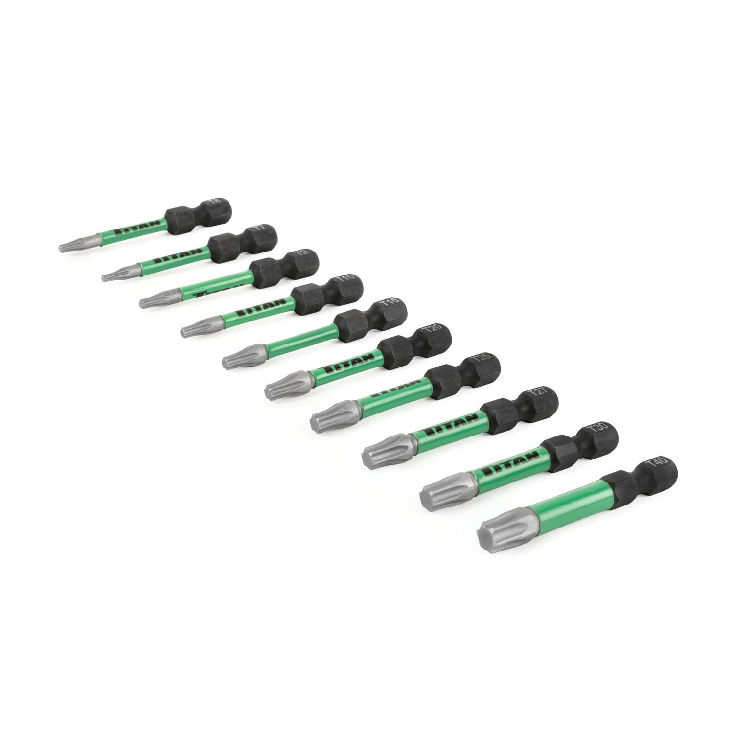 Titan Screwdriver Bit Set 16076 | AutoZone