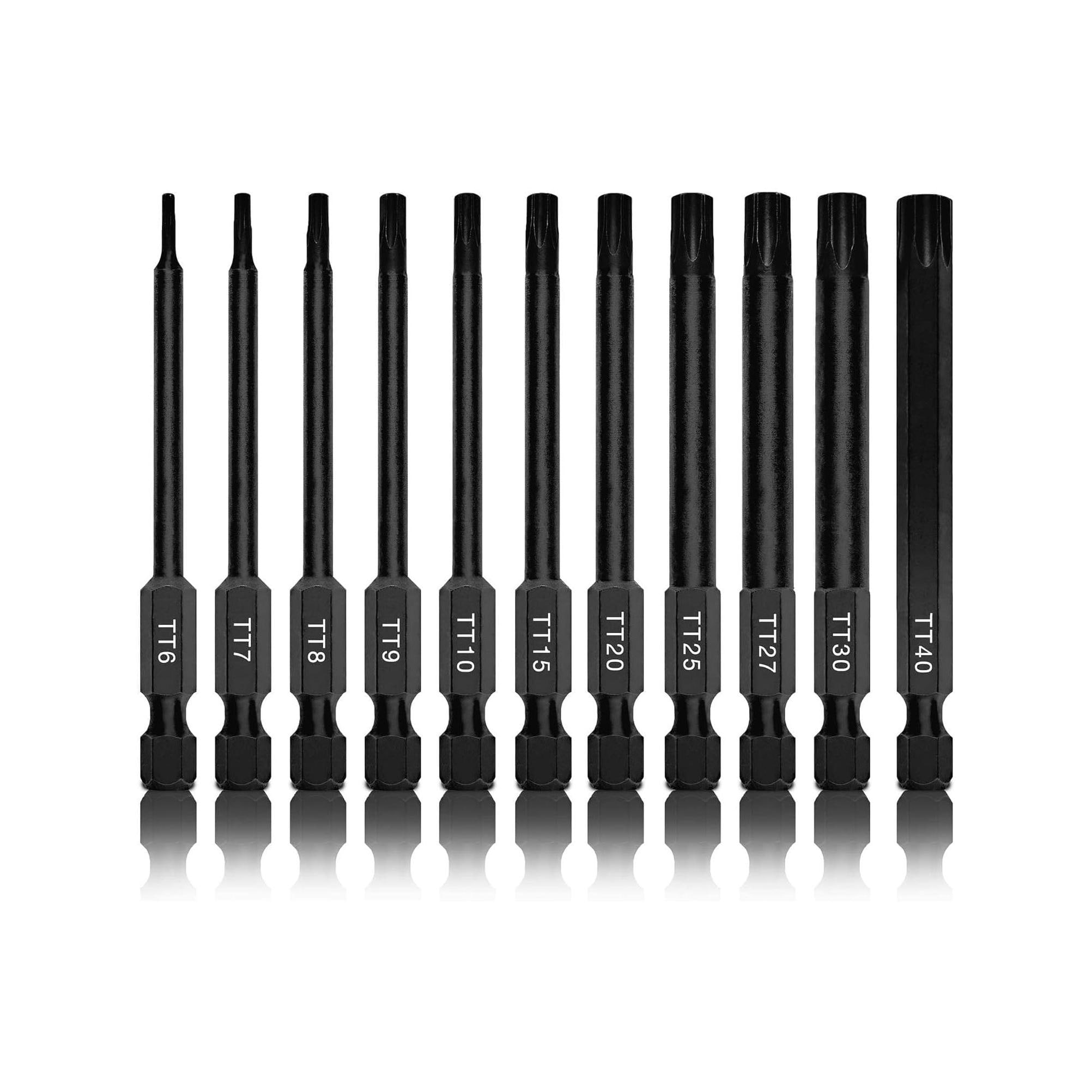 NEIKO TT6 to TT40, Tamperproof Magnetic Torx, S2 Steel, Torx Head