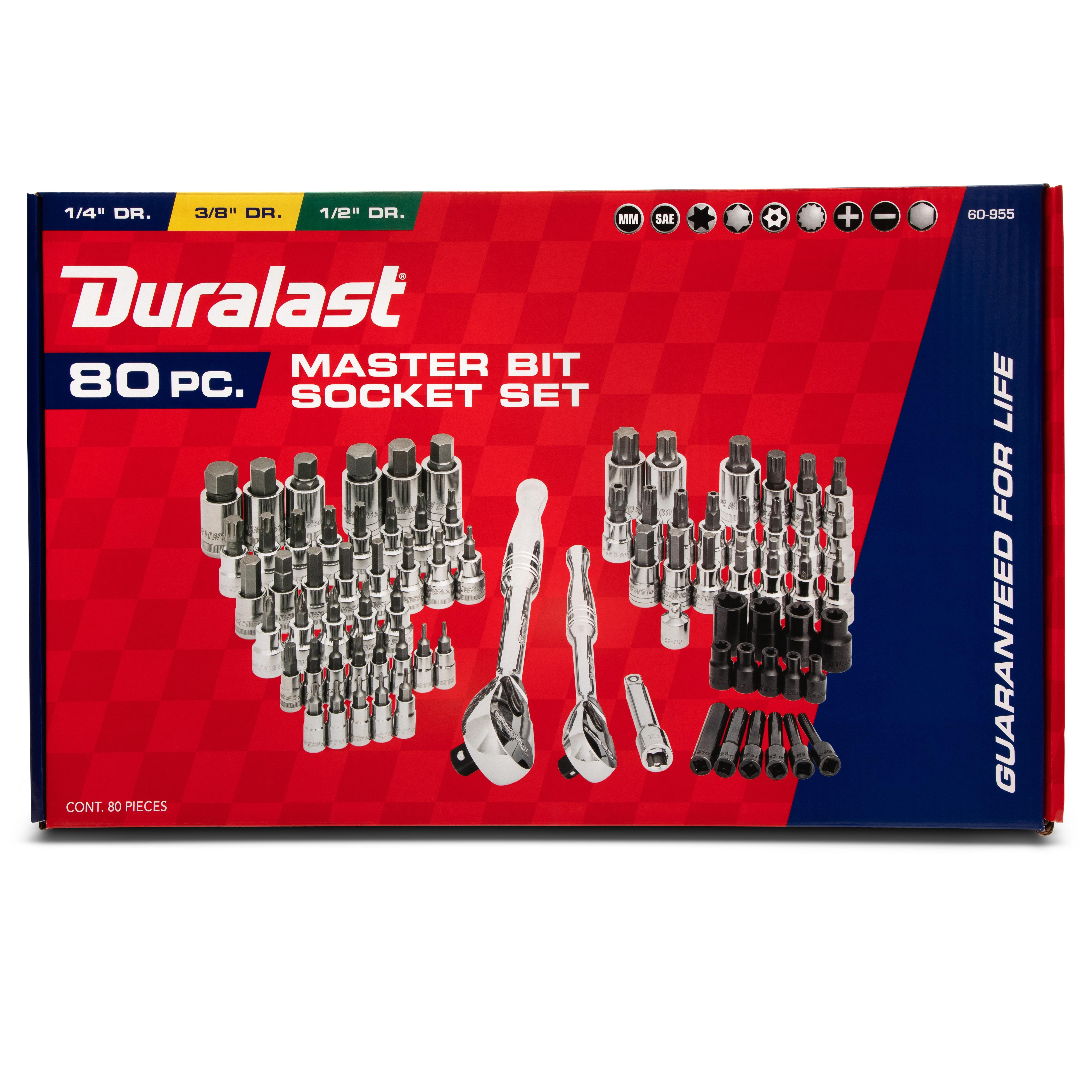 Duralast Socket Driver Bit Set 60-955 | AutoZone