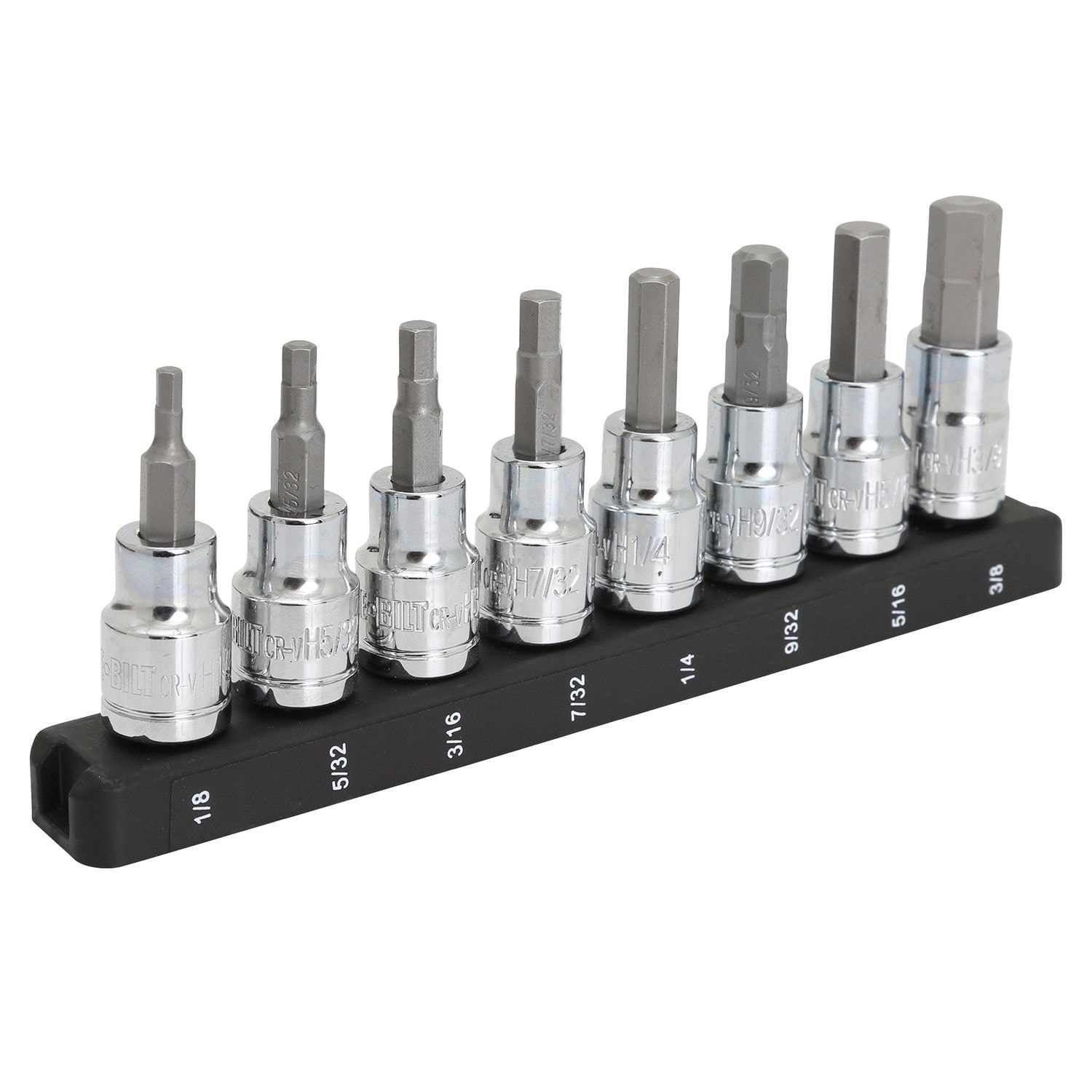 Great Neck 3/8in Drive Hex Bit Set Set 9 Piece | AutoZone