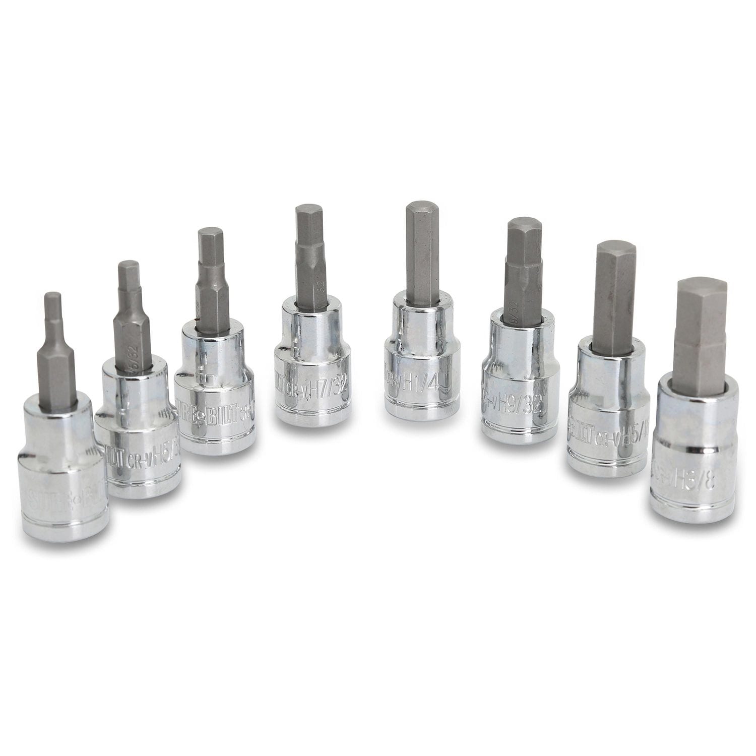 Great Neck 3/8in Drive Hex Bit Set Set 9 Piece | AutoZone