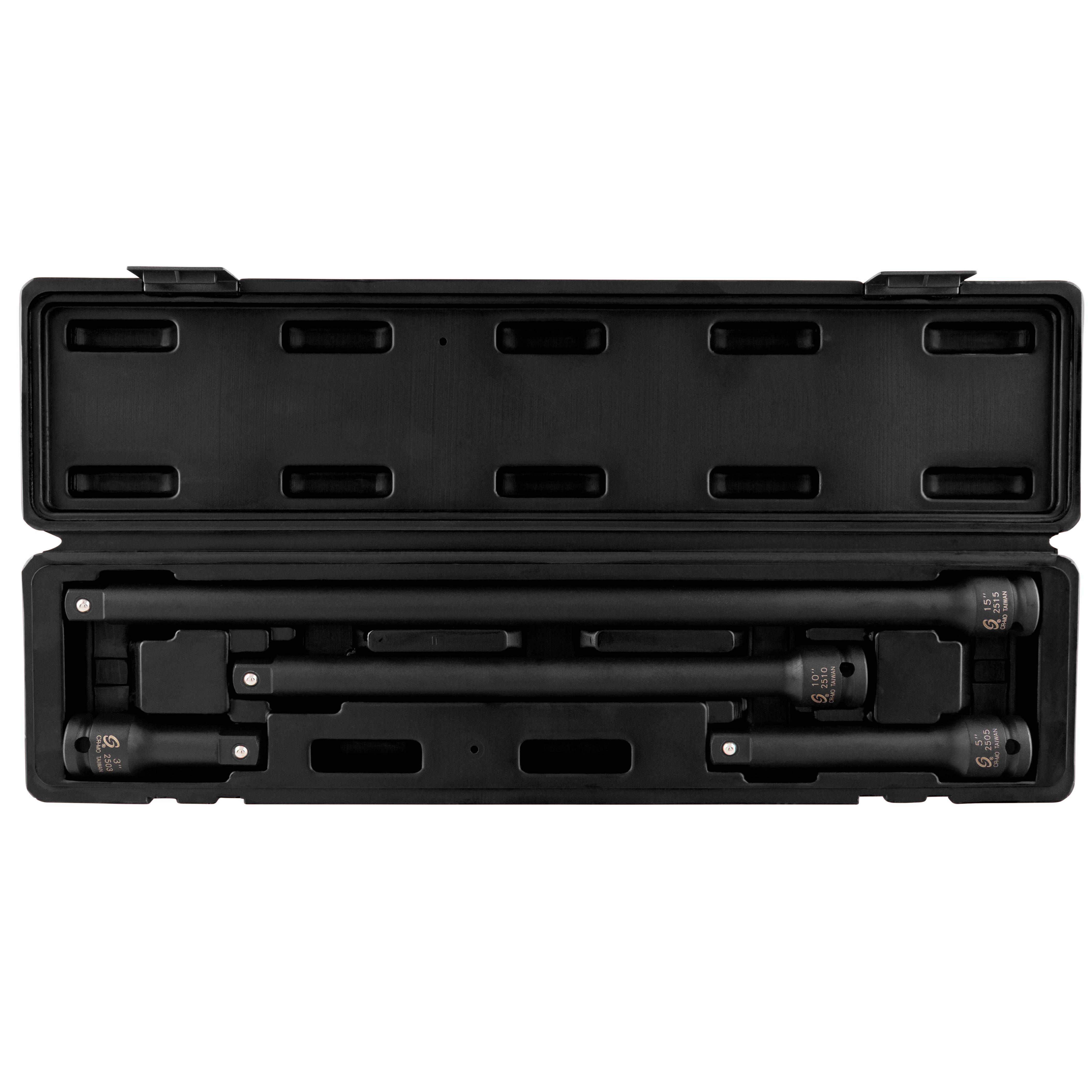 4点セットWHAT WE WANT WWW _EXTENSIONTABLE Sunex 1/2in Drive Impact Extension Set 4 Piece | AutoZone