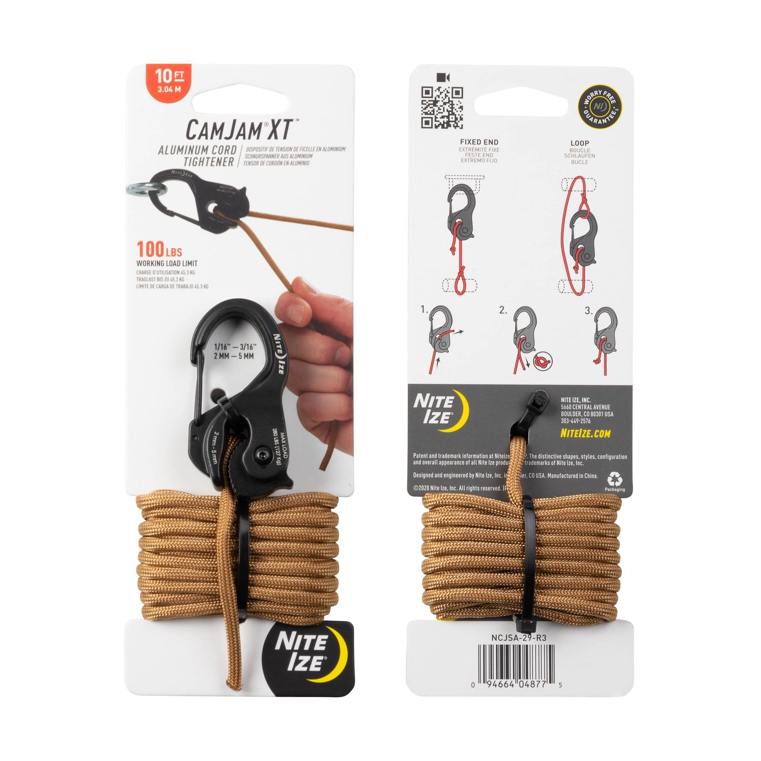 Nite Ize Tie Down Rope NCJSA-29-R3 | AutoZone