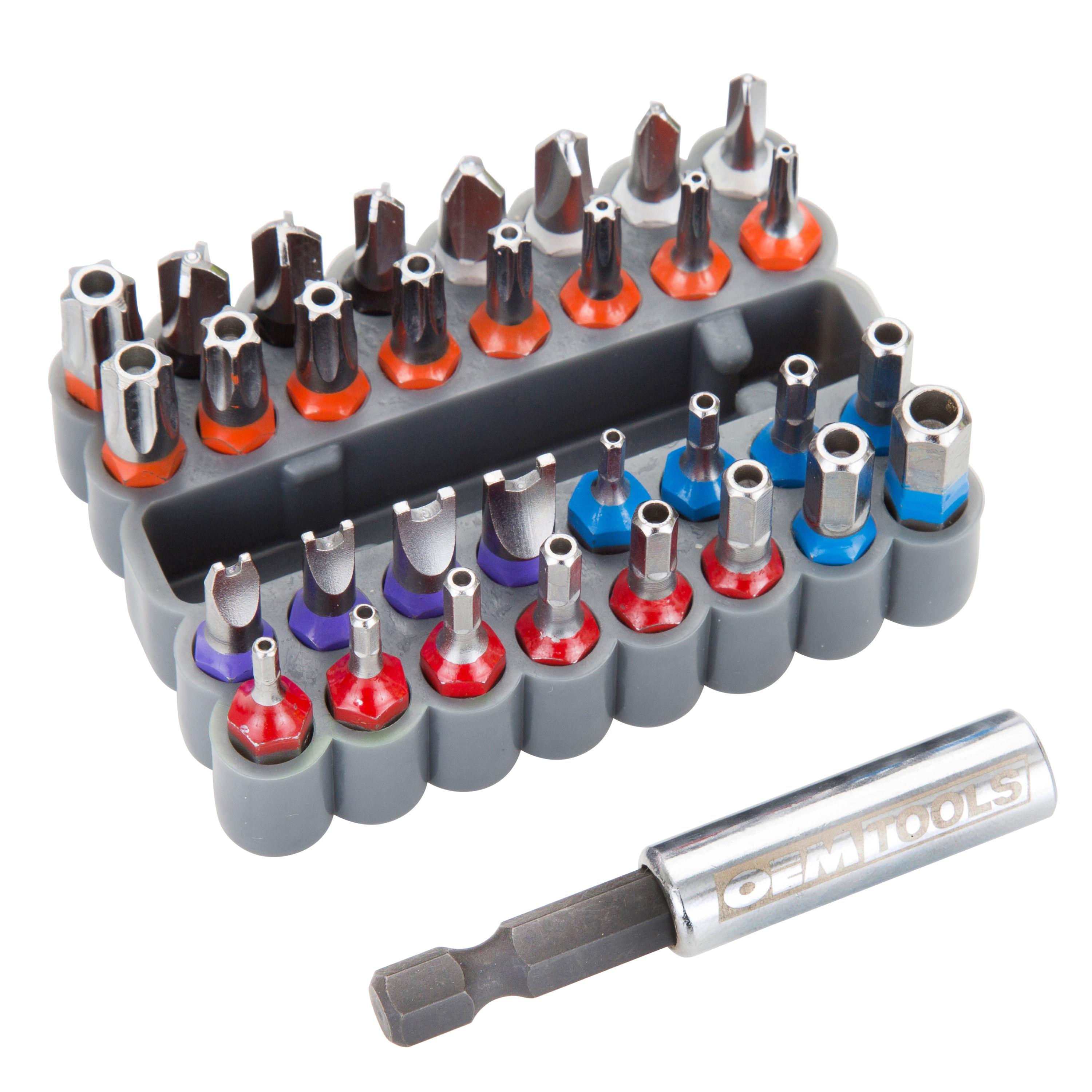 OEMTOOLS Security Driver Bit Set 33 Piece | AutoZone