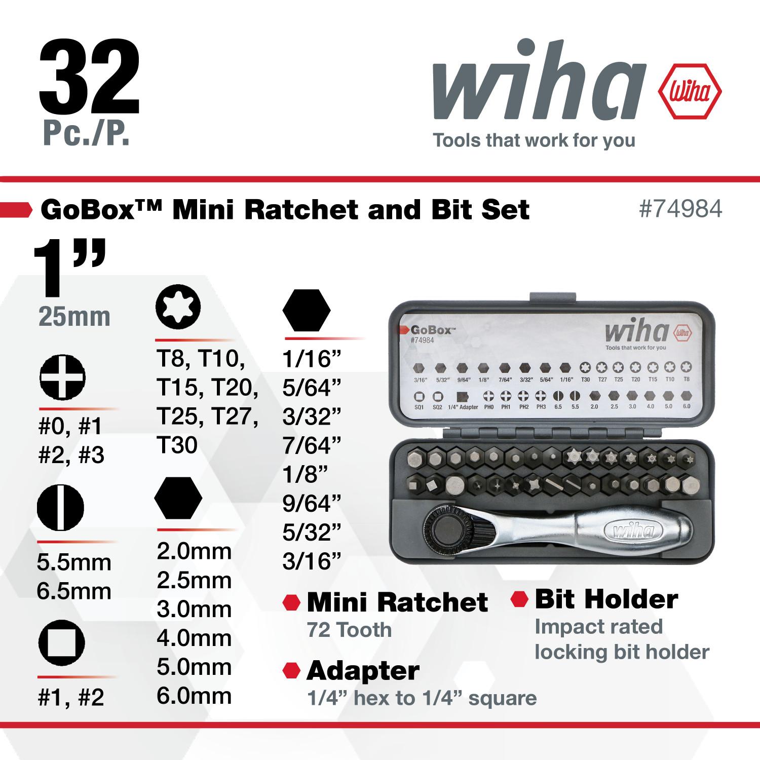 Wiha Tools Driver Bit Set | AutoZone