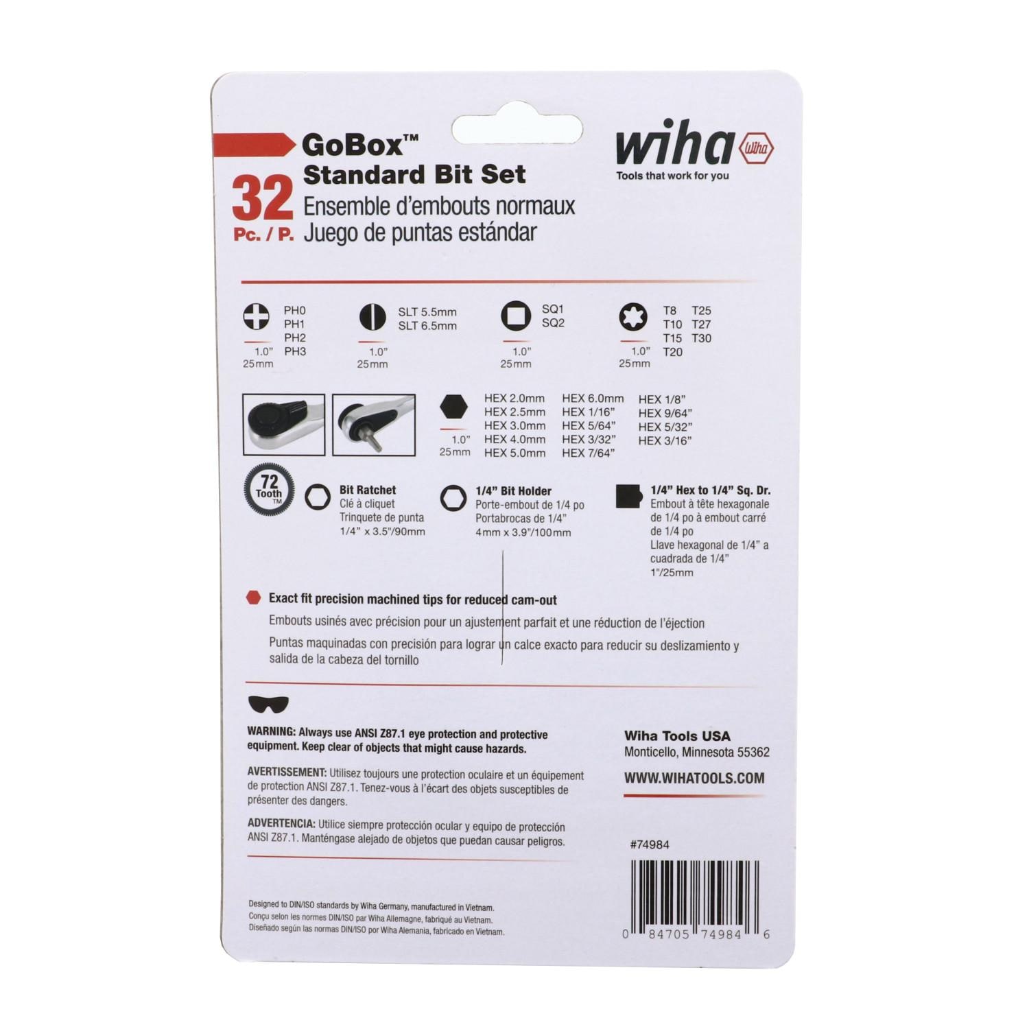 Wiha Tools Driver Bit Set | AutoZone