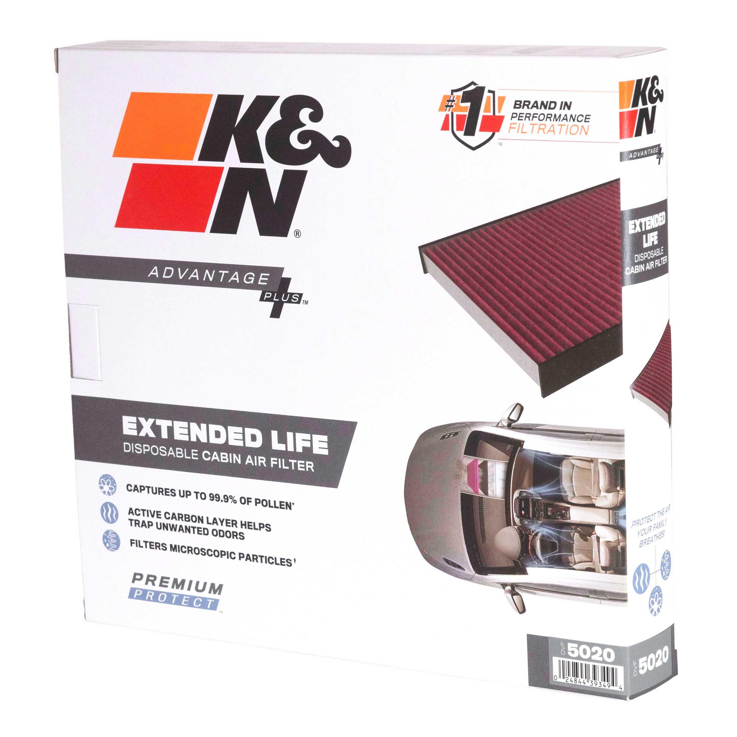 K&N Cabin Air Filter DVF5020 | AutoZone