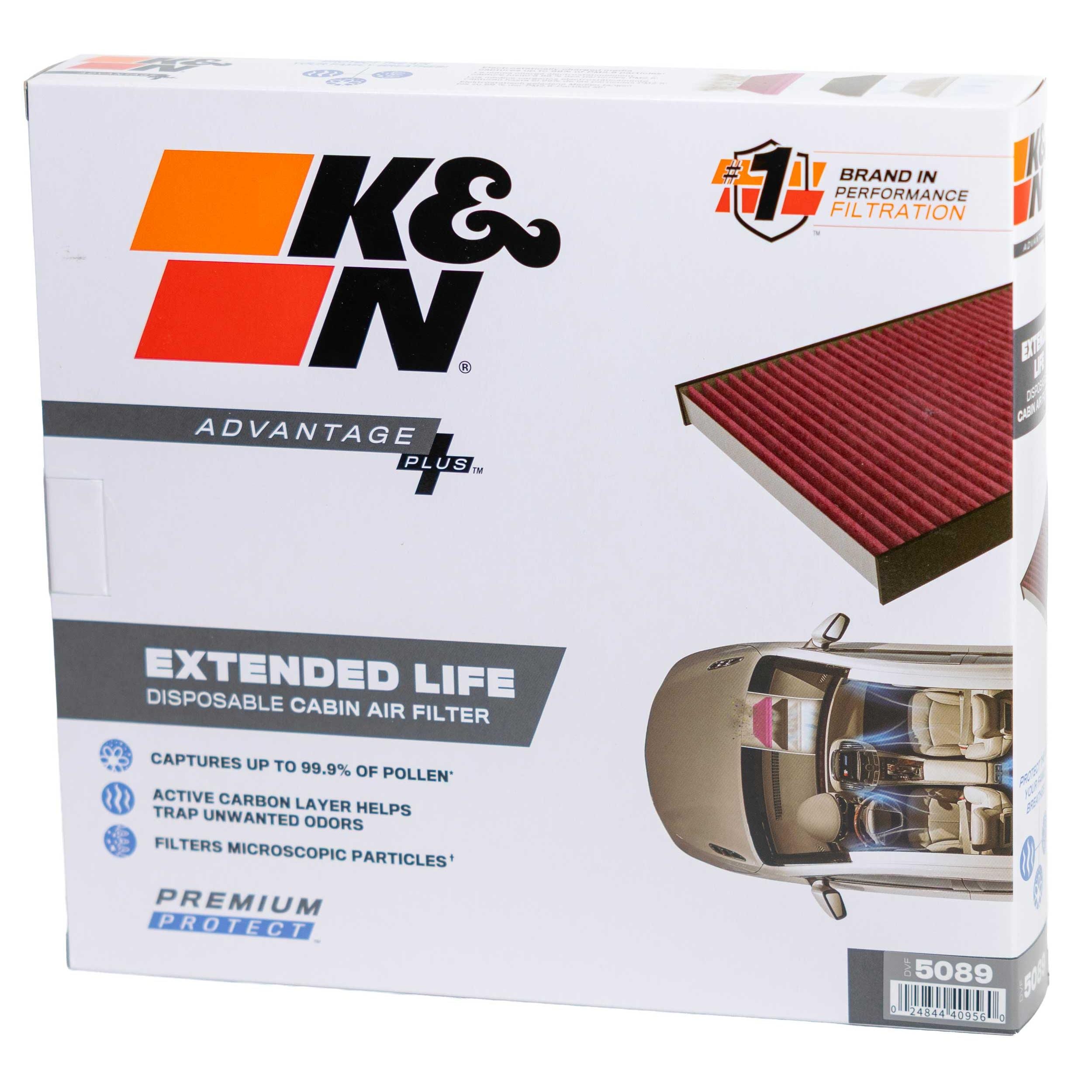 K&N Cabin Air Filter DVF5089 | AutoZone