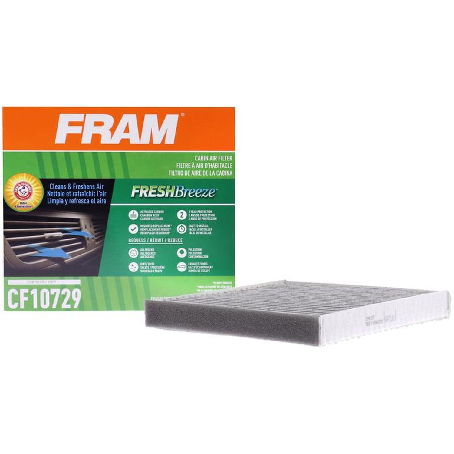 CF10729 FRAM Fresh Breeze Cabin Air Filter