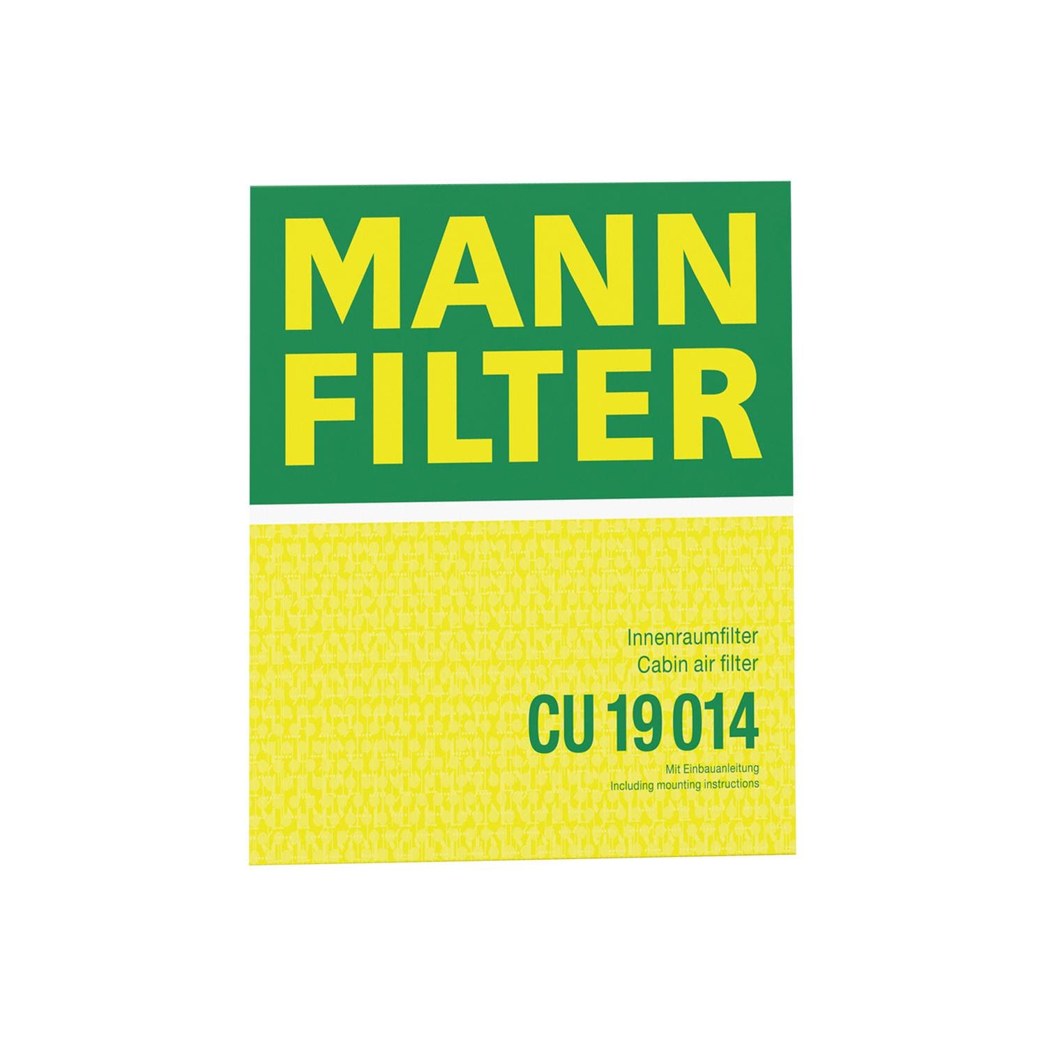 Mann-Filter Cabin Air Filter CU19014 | AutoZone