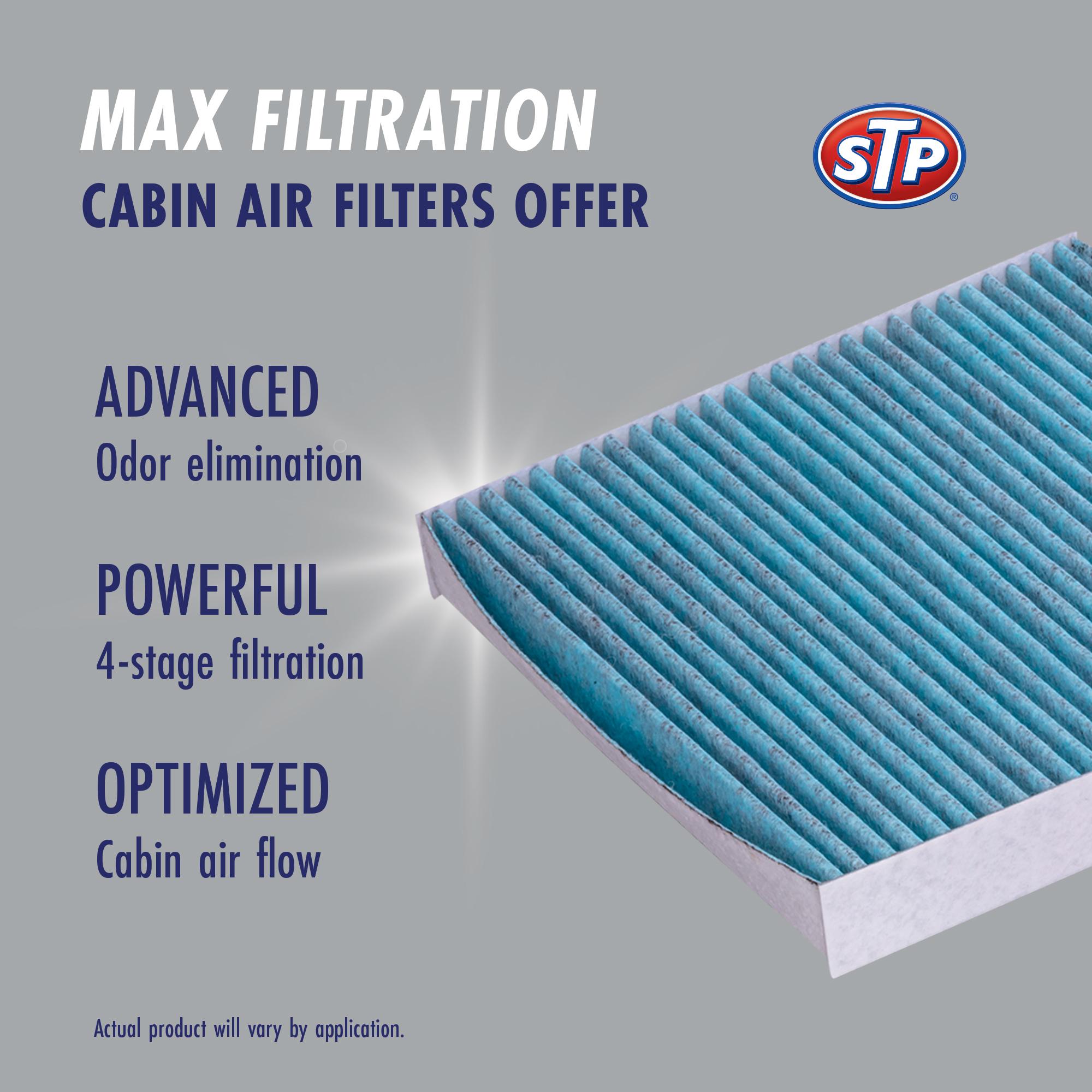 STP Max Cabin Air Filter CAF1867M | AutoZone