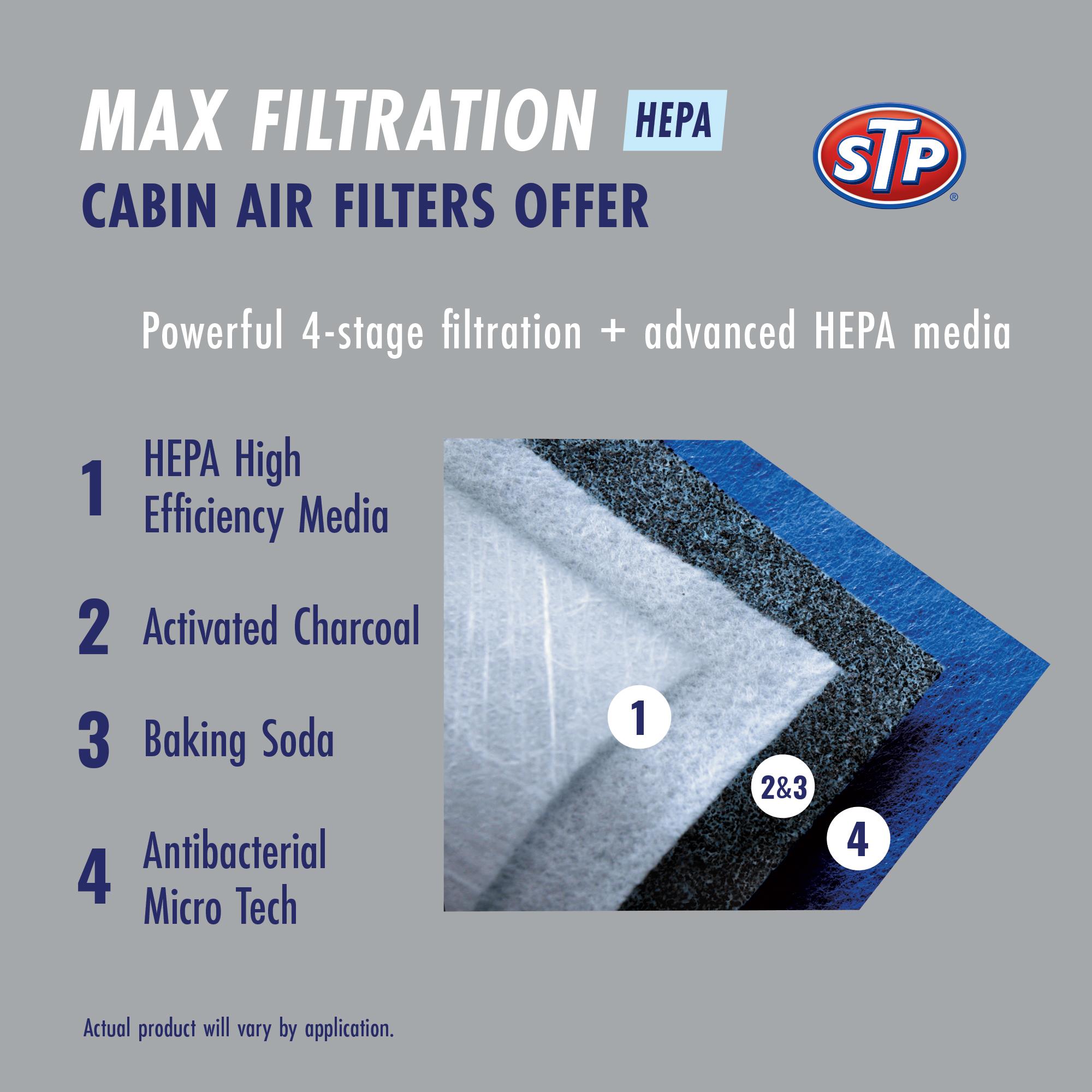 STP Max Cabin Air Filter CAF1885MHP | AutoZone