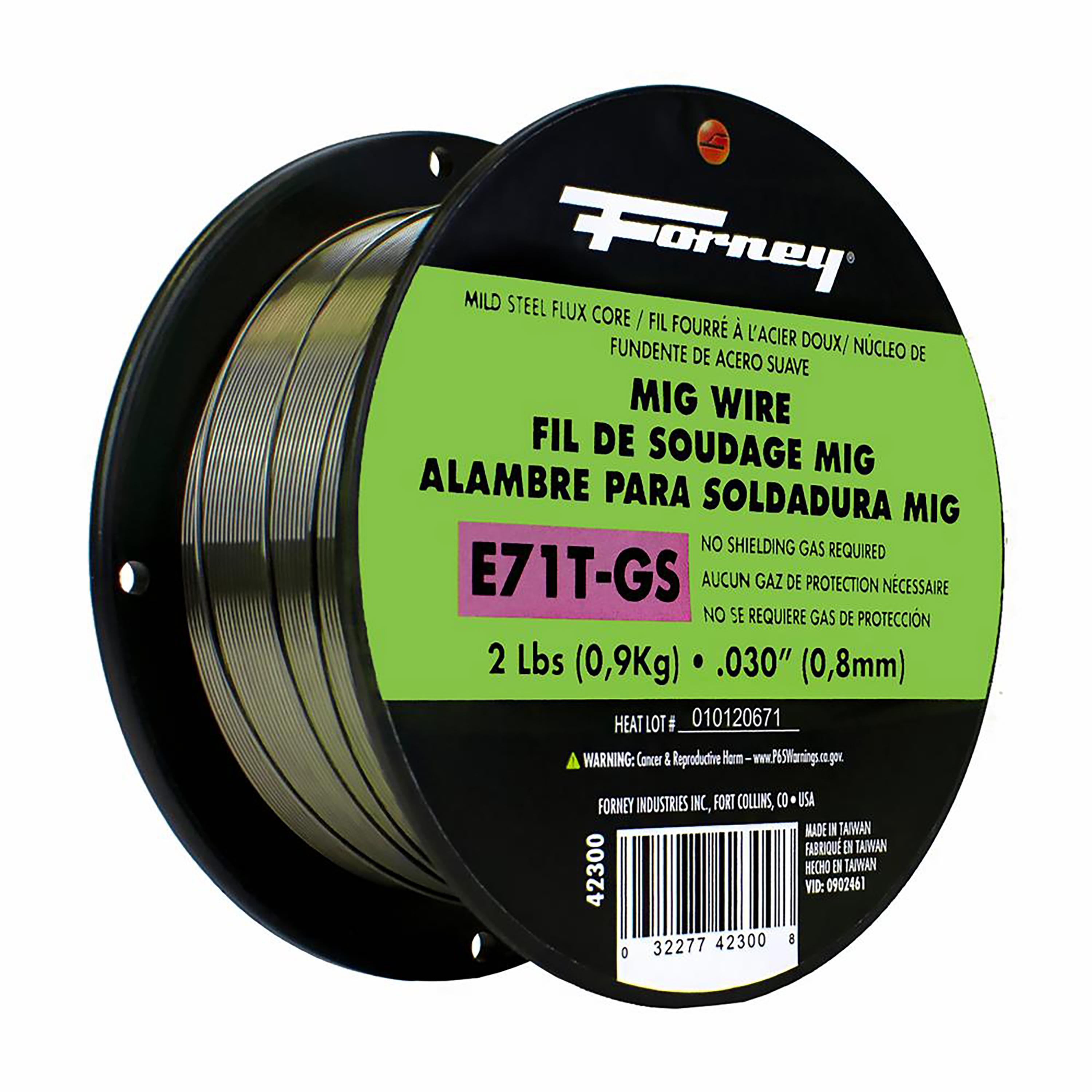 Forney 0.030in E71T-GS Flux-Core Welding Wire 2lbs | AutoZone