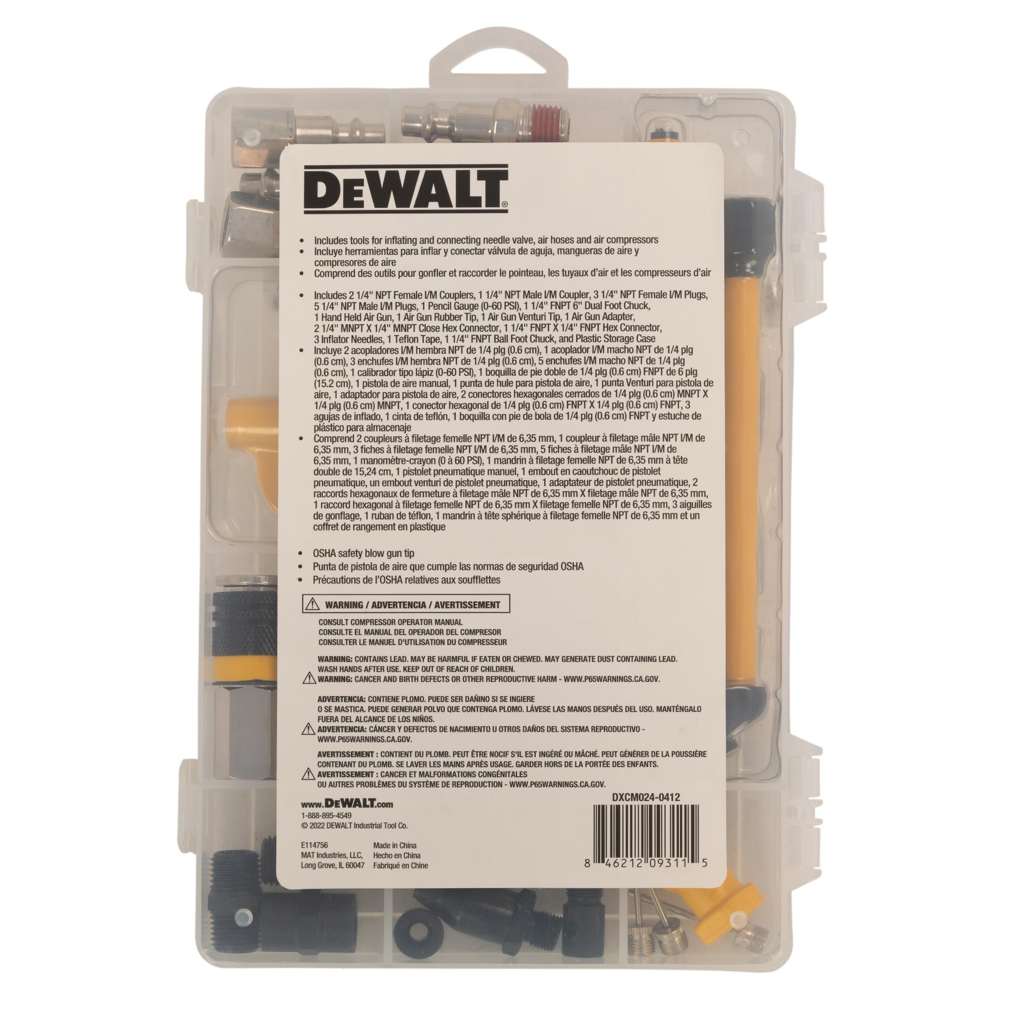 Dewalt Accessory Kit 25 Piece | AutoZone