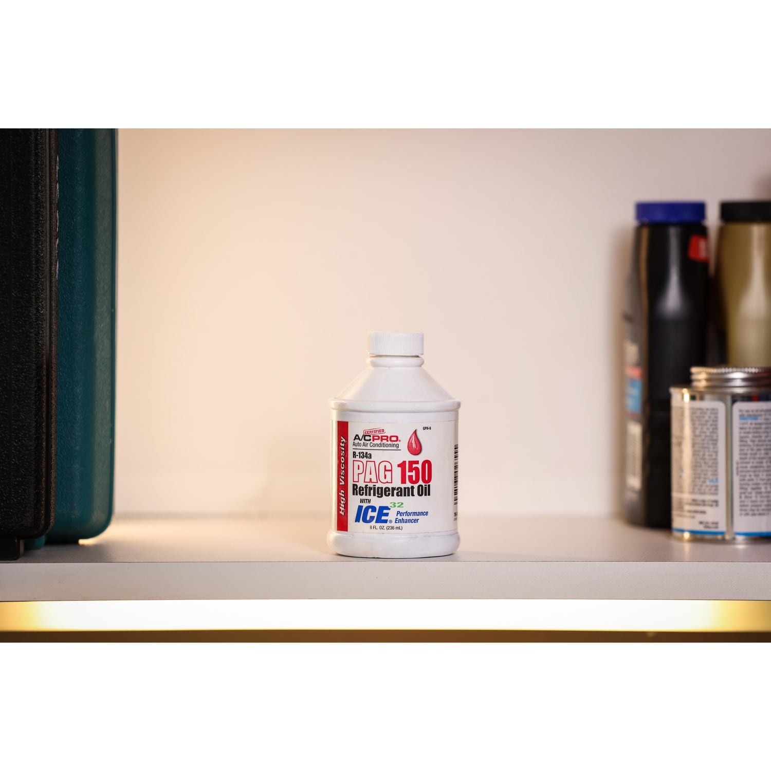 Certified A/C Pro R-134a PAG 150 Refrigerant Oil with Ice 32 8oz Certified A/C Pro R-134a PAG 150 Refrigerant Oil with Ice 32 8oz