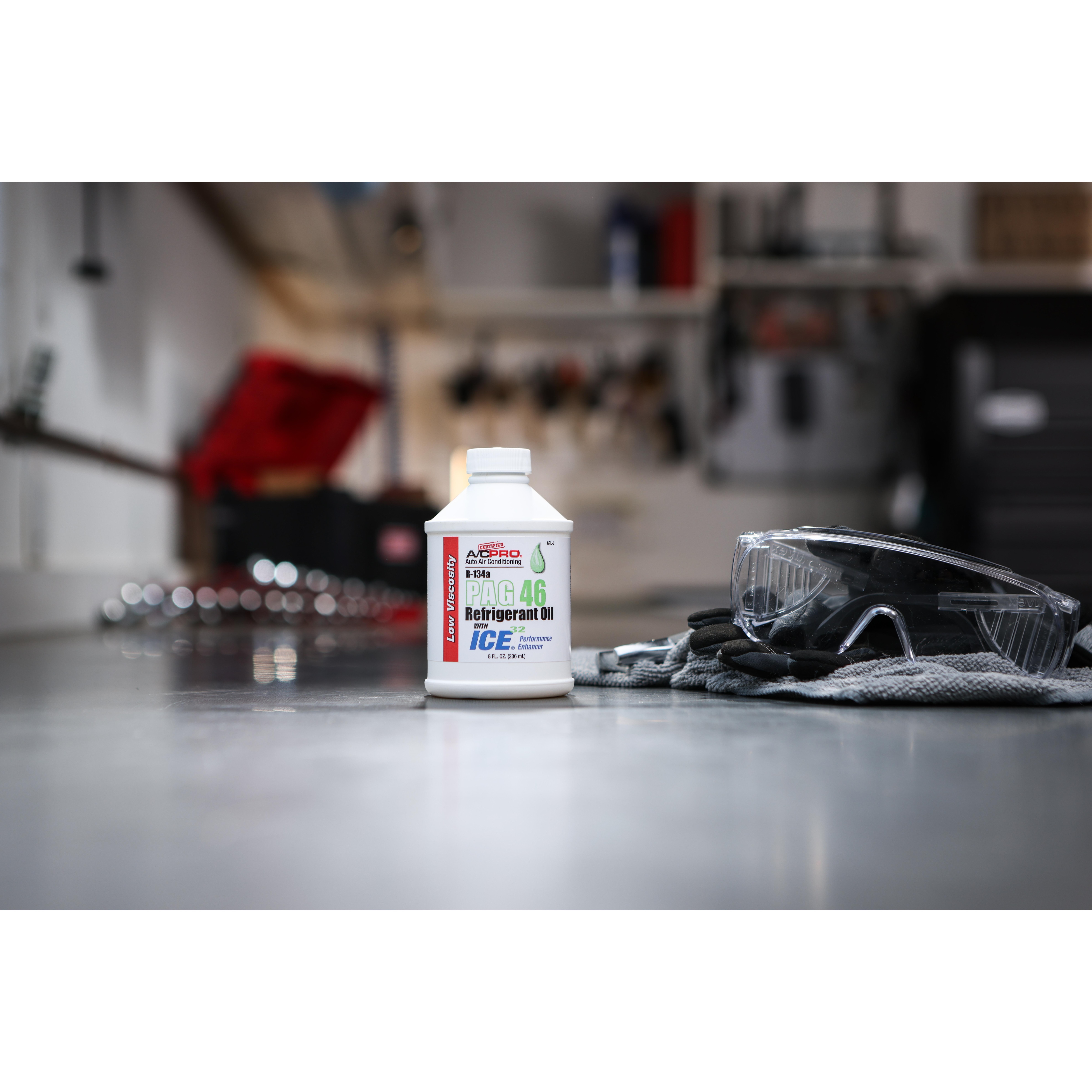 バイオテック アガイアプラス Certified A/C Pro R-134a Ester Refrigerant Oil with Ice 32 8oz