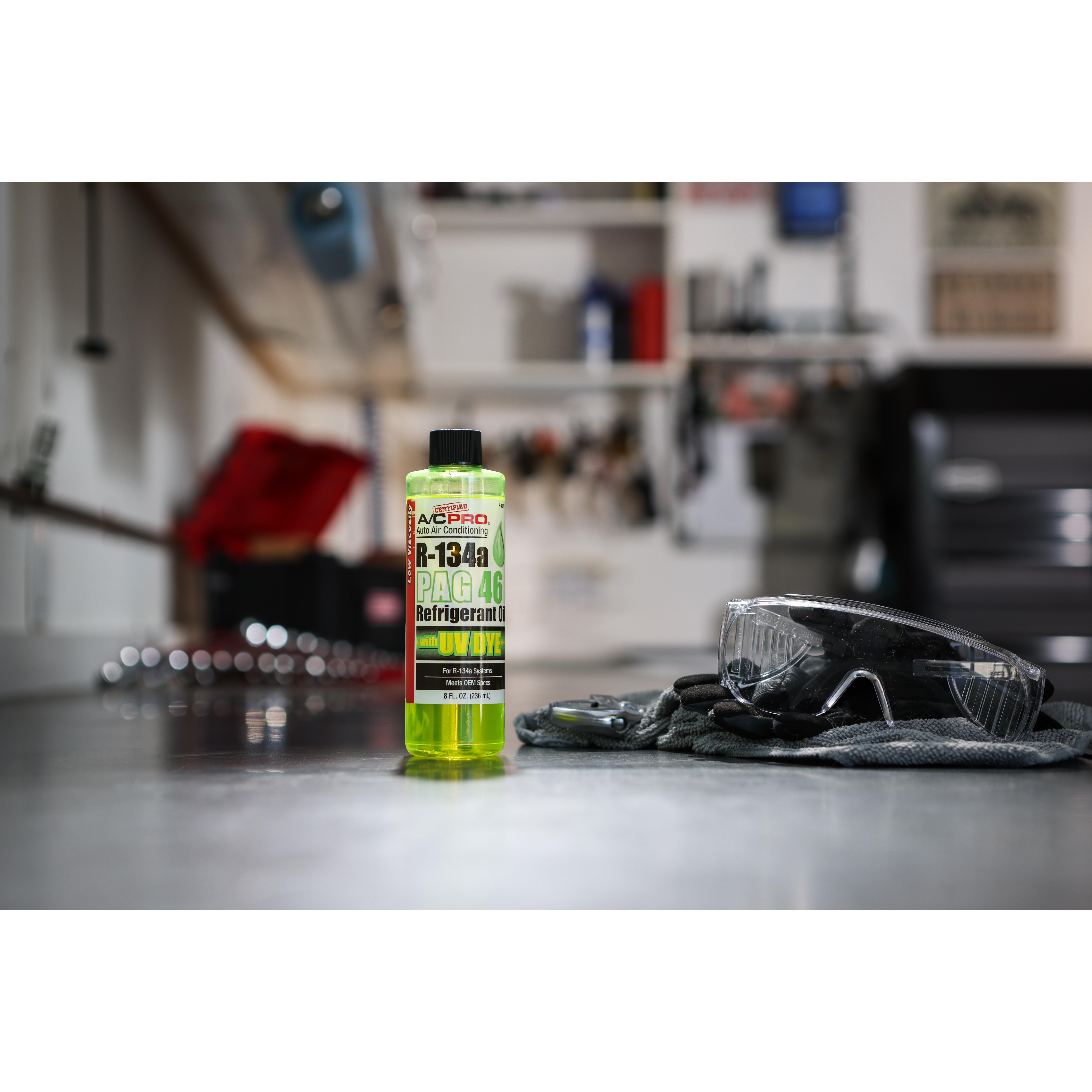 Certified A/C Pro PAG 46 Refrigerant Oil with UV Dye 8oz | AutoZone