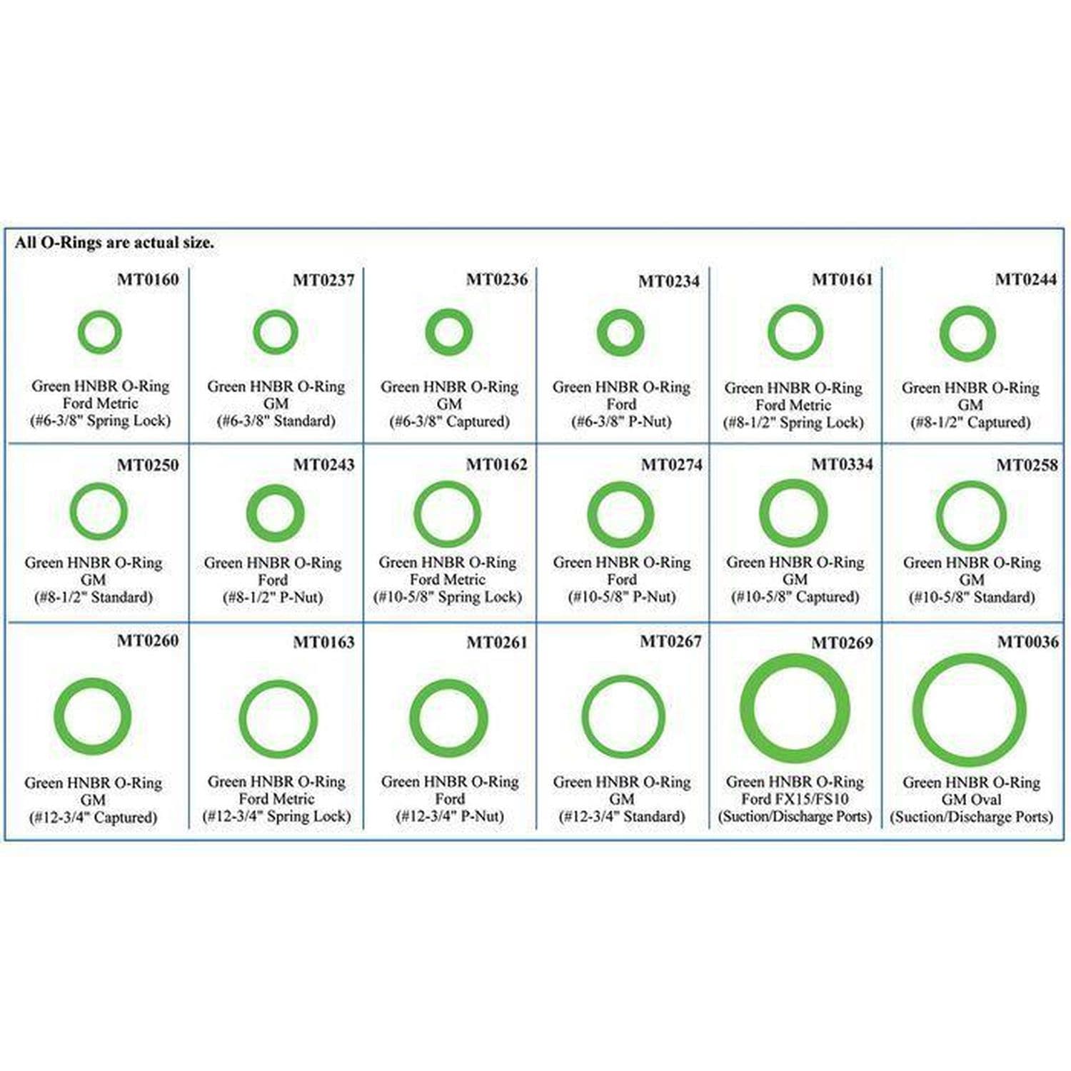 Santech A/C Line O-Ring MT9589 for GMC P4500