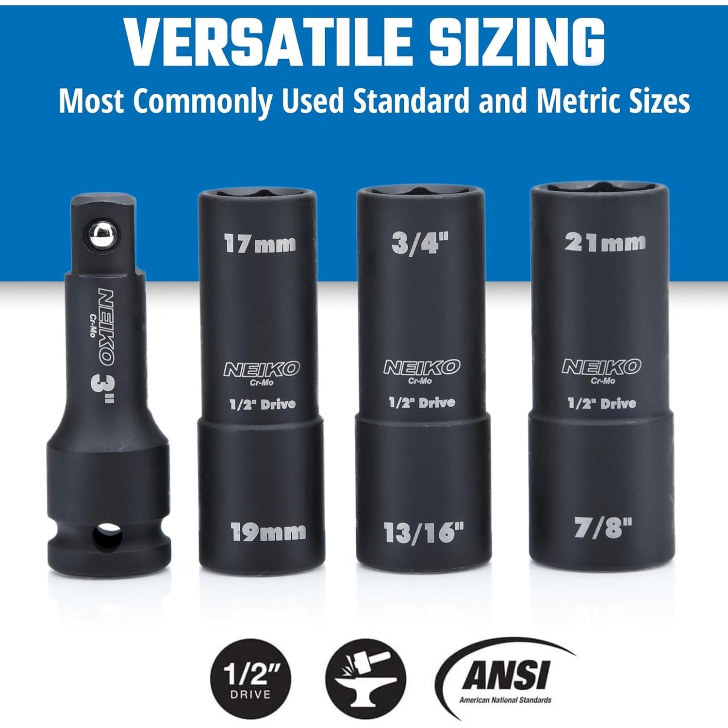 NEIKO Flip Socket 02281B | AutoZone