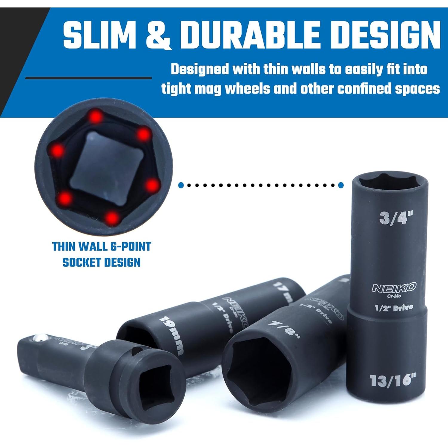 NEIKO Flip Socket 02281B | AutoZone NEIKO Flip Socket 02281B | AutoZone